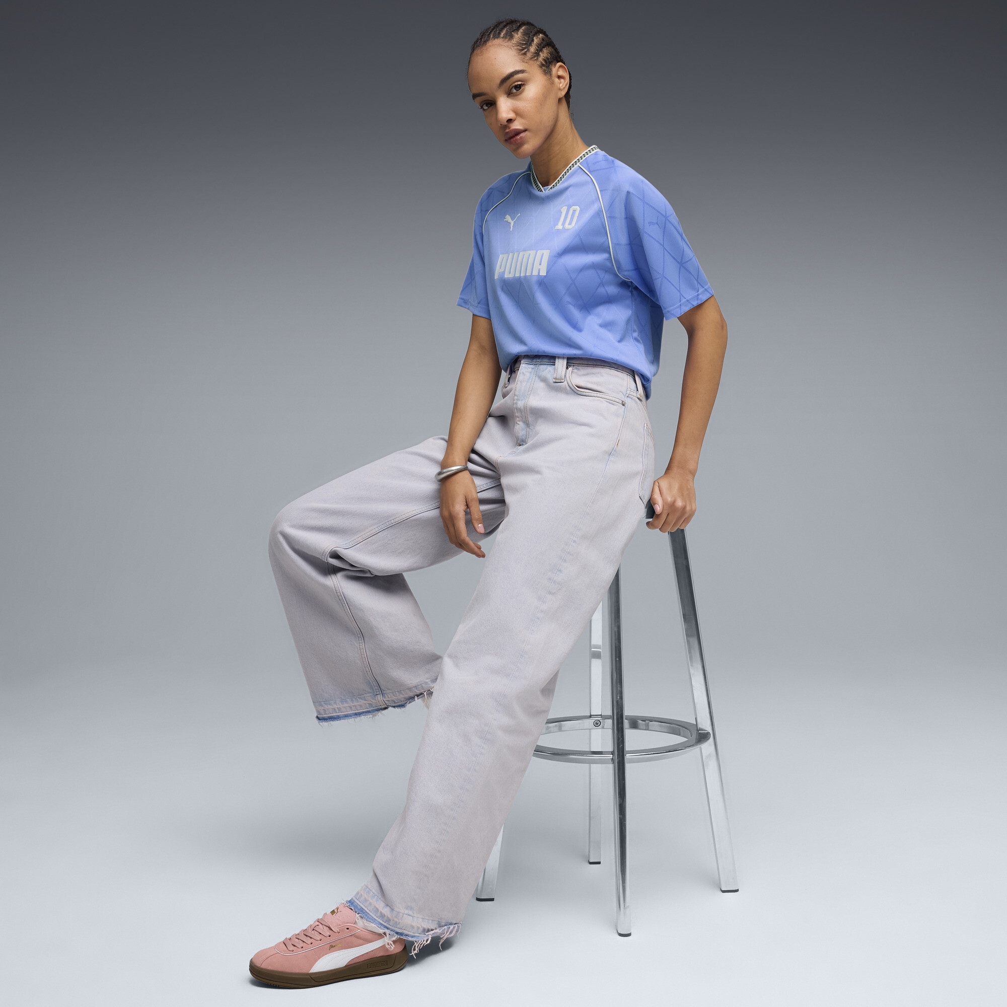 PUMA Sport relaxed shirt voor Dames, Maat L thumbnail 4