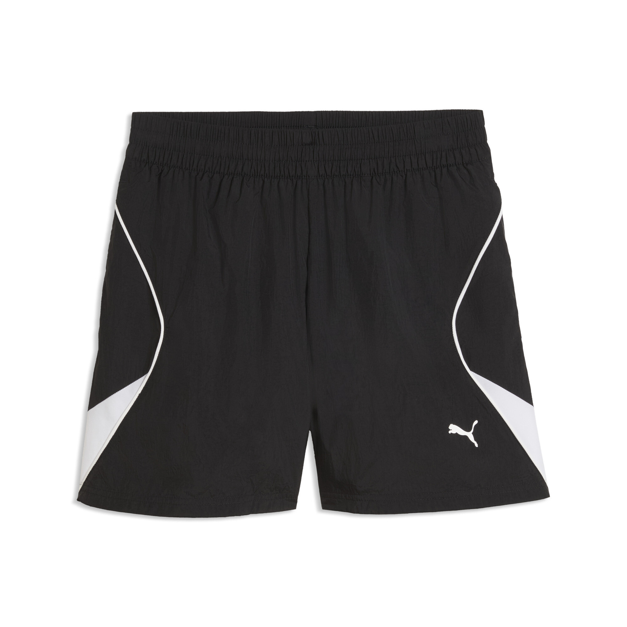 PUMA Sport geweven short voor Dames, Zwart, Maat XL thumbnail 3