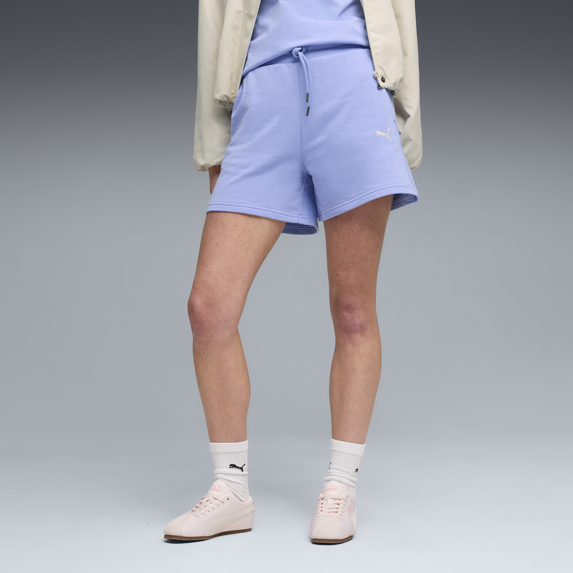 PUMA Class short met hoge taille voor Dames, Maat XL