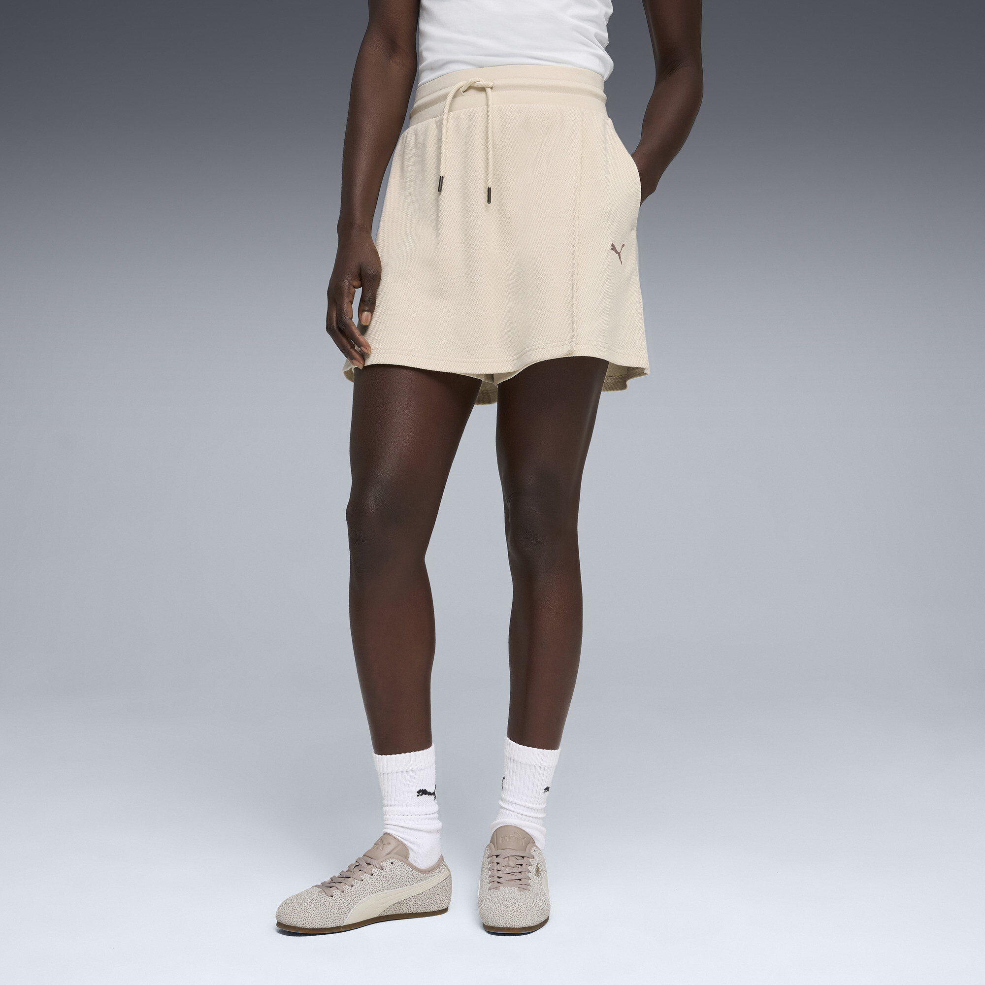 PUMA Class skort met hoge taille voor Dames, Maat S