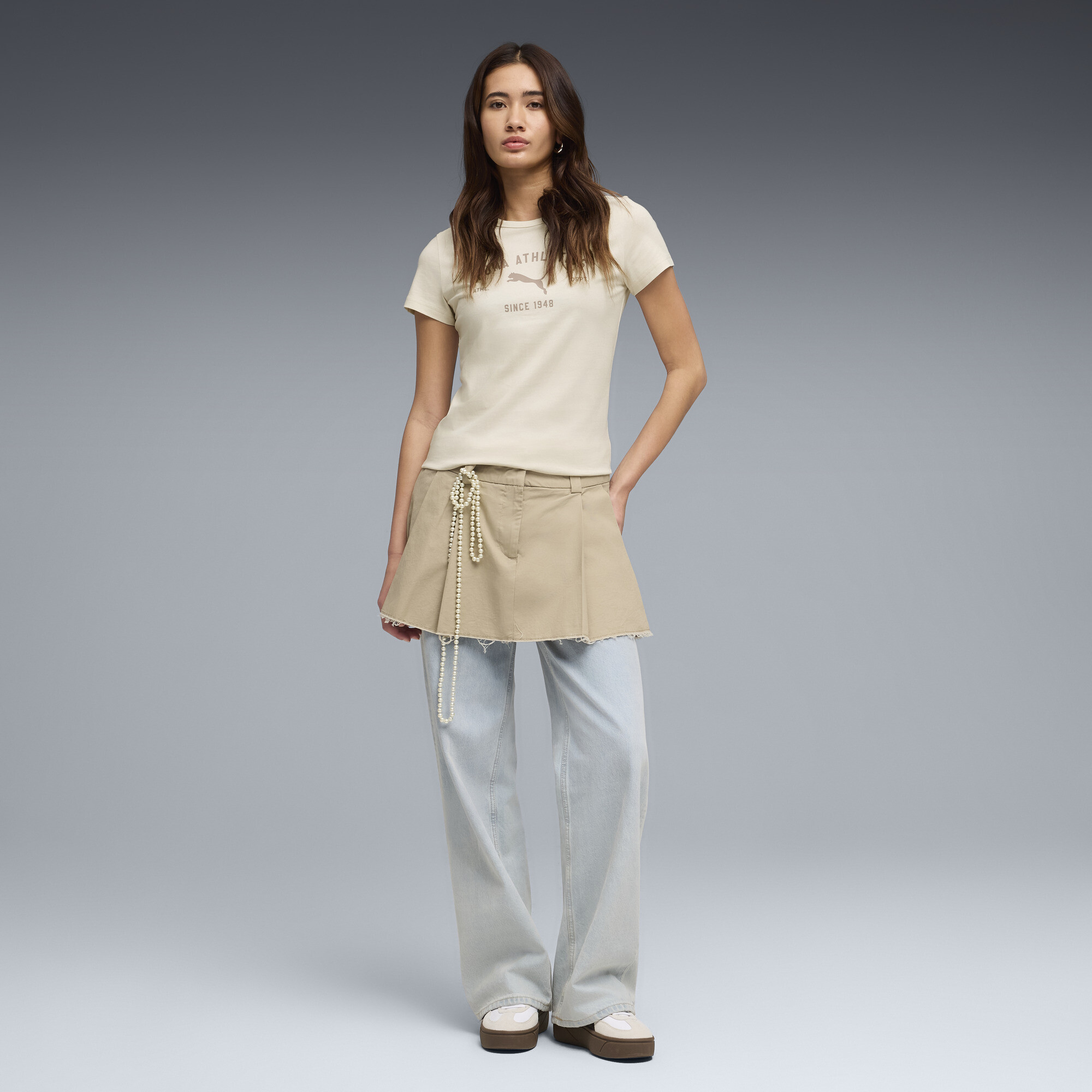 PUMA Class T-shirt met print voor Dames, Maat L thumbnail 4