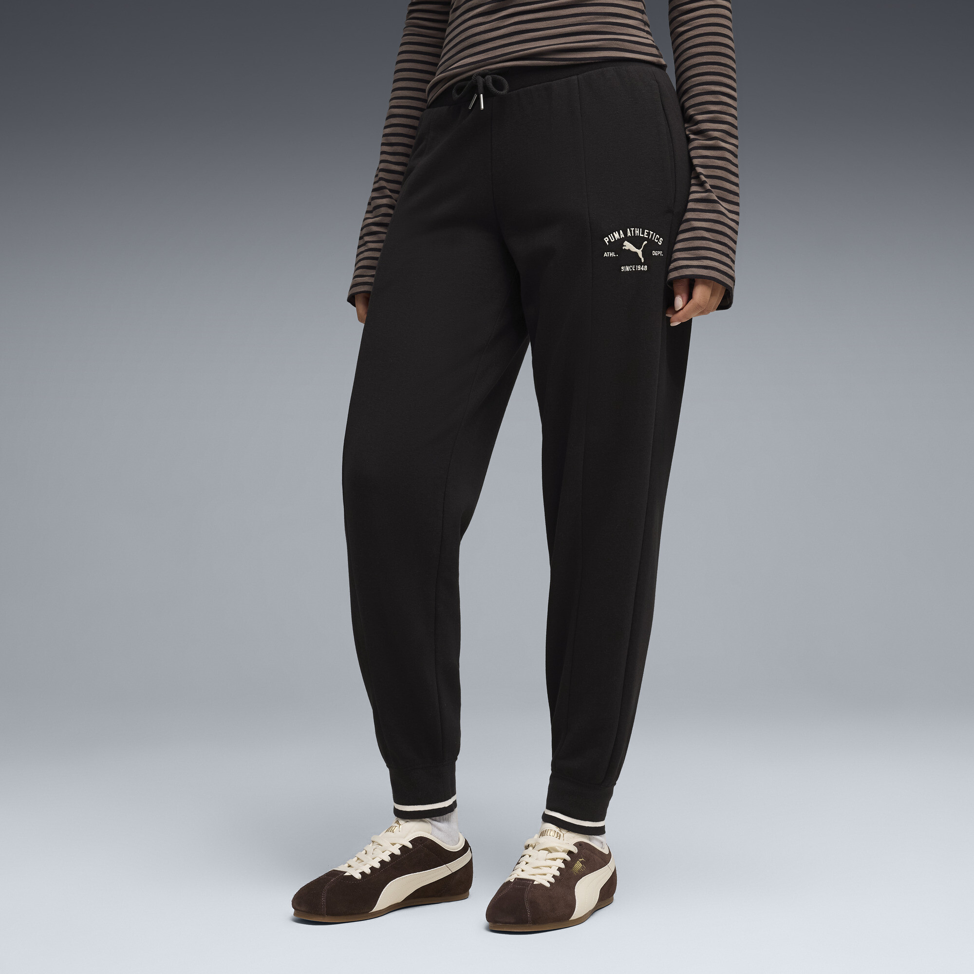 Штаны PUMA Class Sweatpants Women | Цвет: Черный | Puma Black