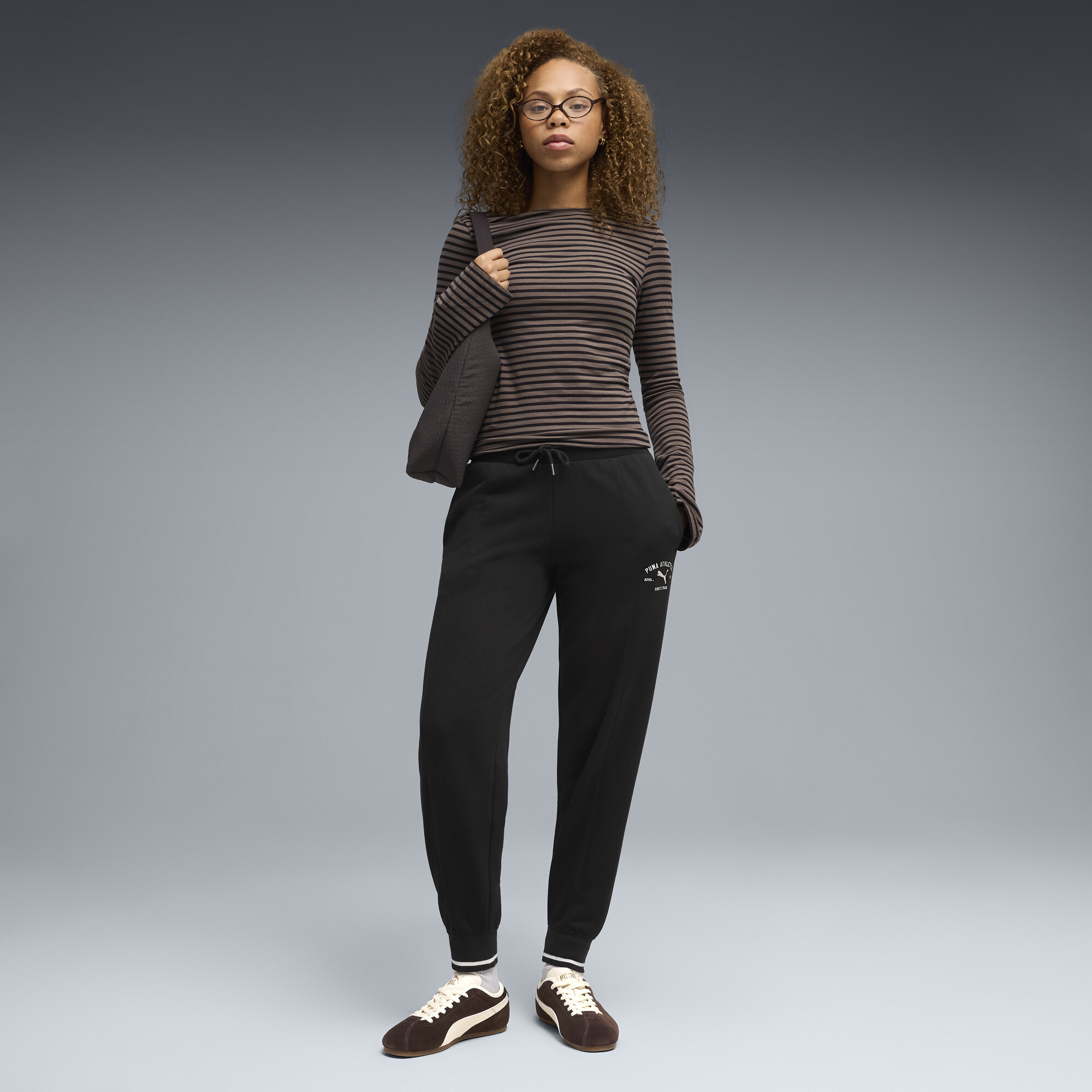 PUMA Class joggingbroek voor Dames, Zwart, Maat XS thumbnail 4