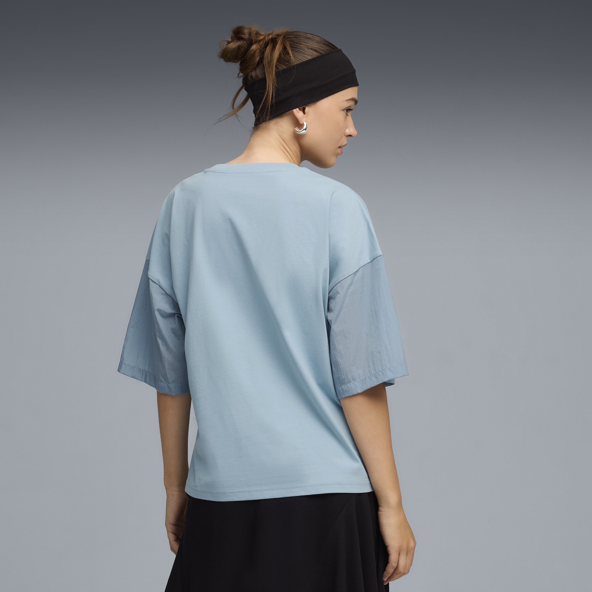 PUMA HER oversized T-shirt voor Dames, Maat S thumbnail 6