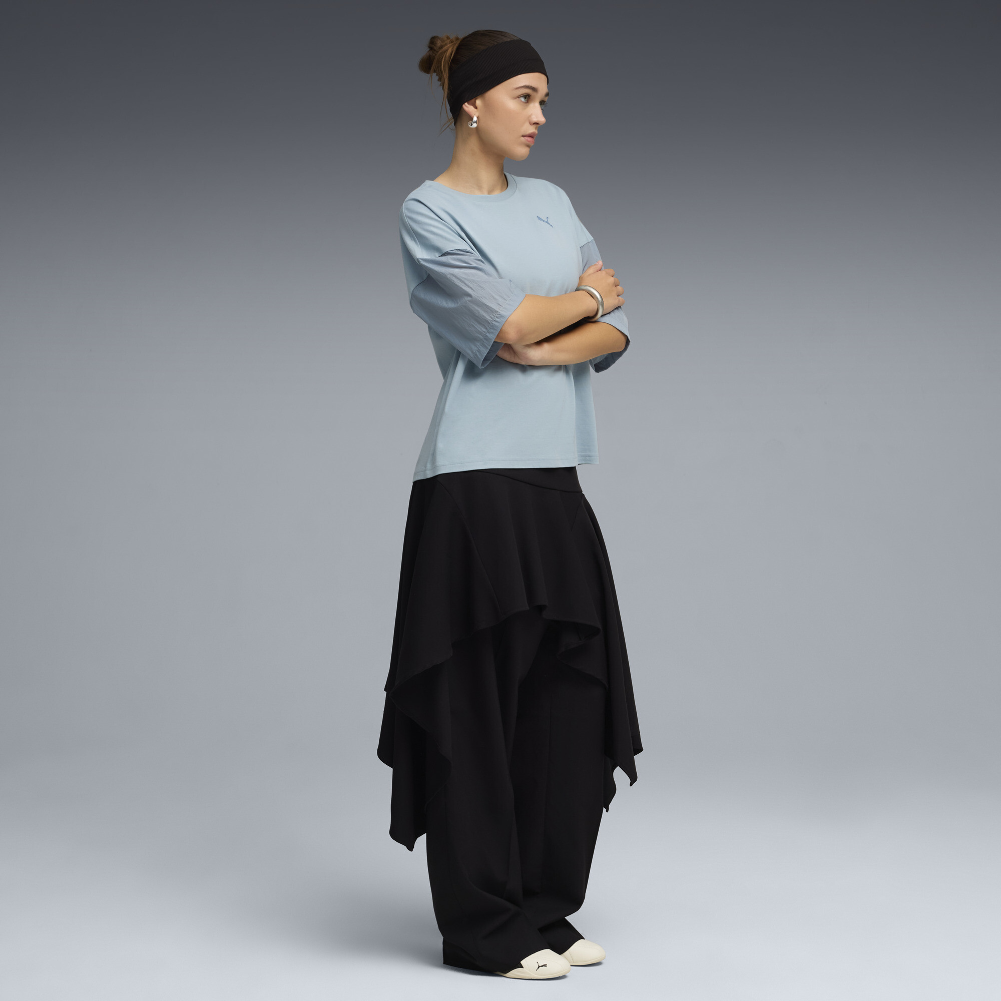 PUMA HER oversized T-shirt voor Dames, Maat S thumbnail 5