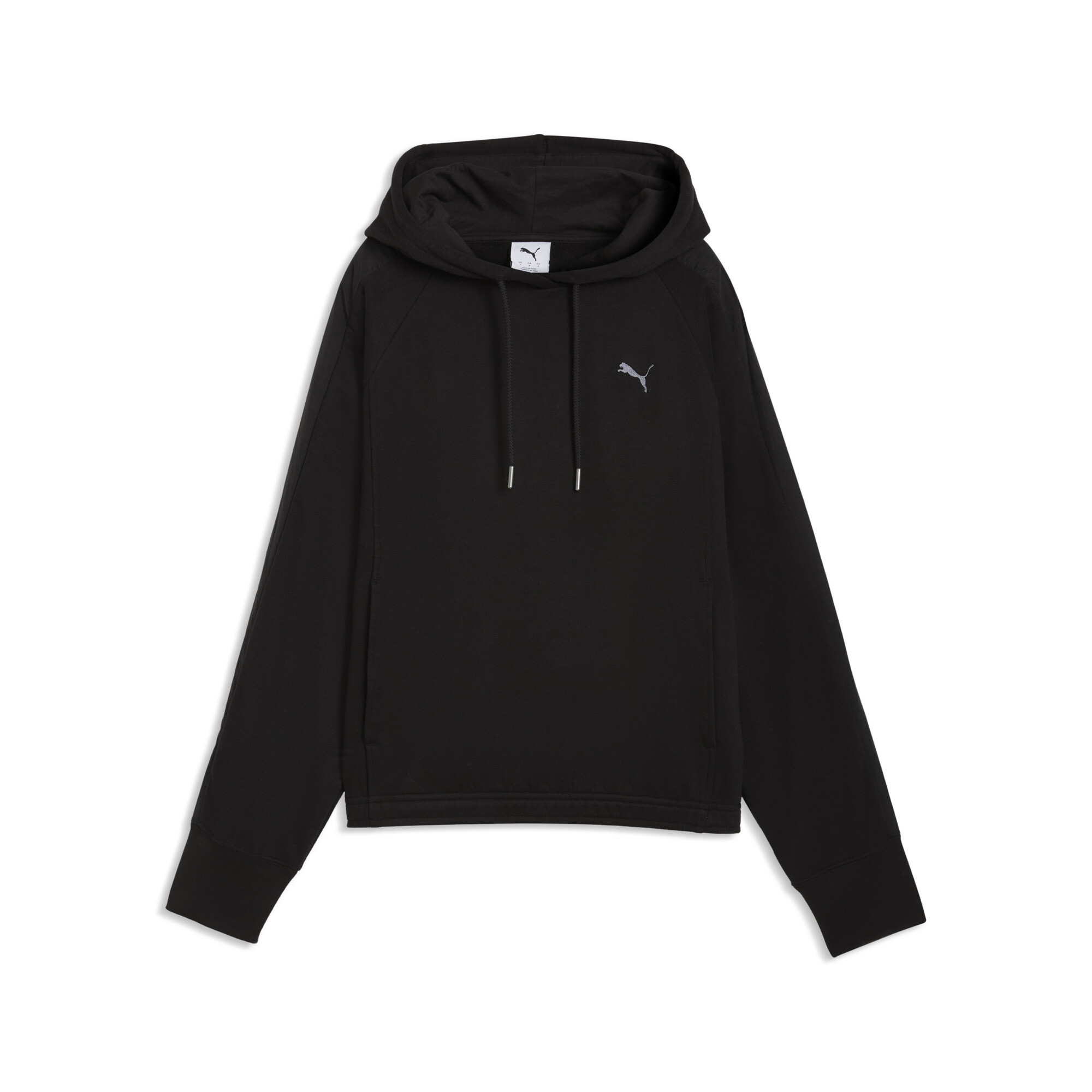 PUMA HER oversized hoodie voor Dames, Zwart, Maat L thumbnail 3