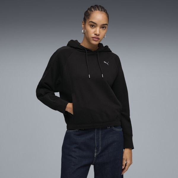 Buzo PUMA oversize HER para Mujer En Negro