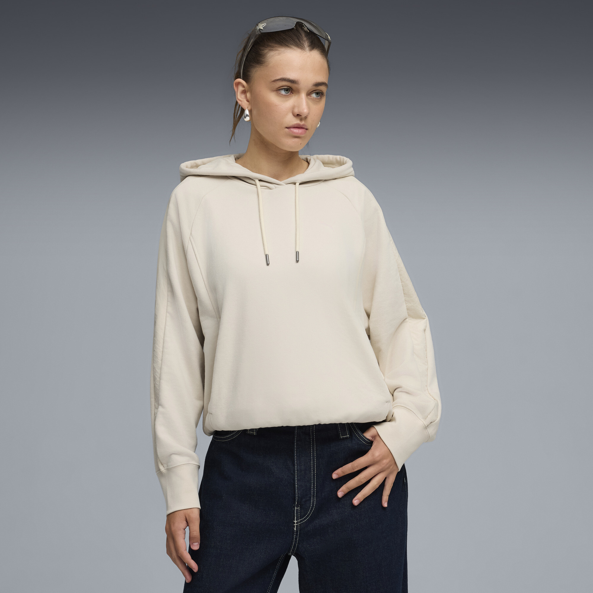 Vêtements Puma HER Oversized Hoodie TR pour Femme - vue 4