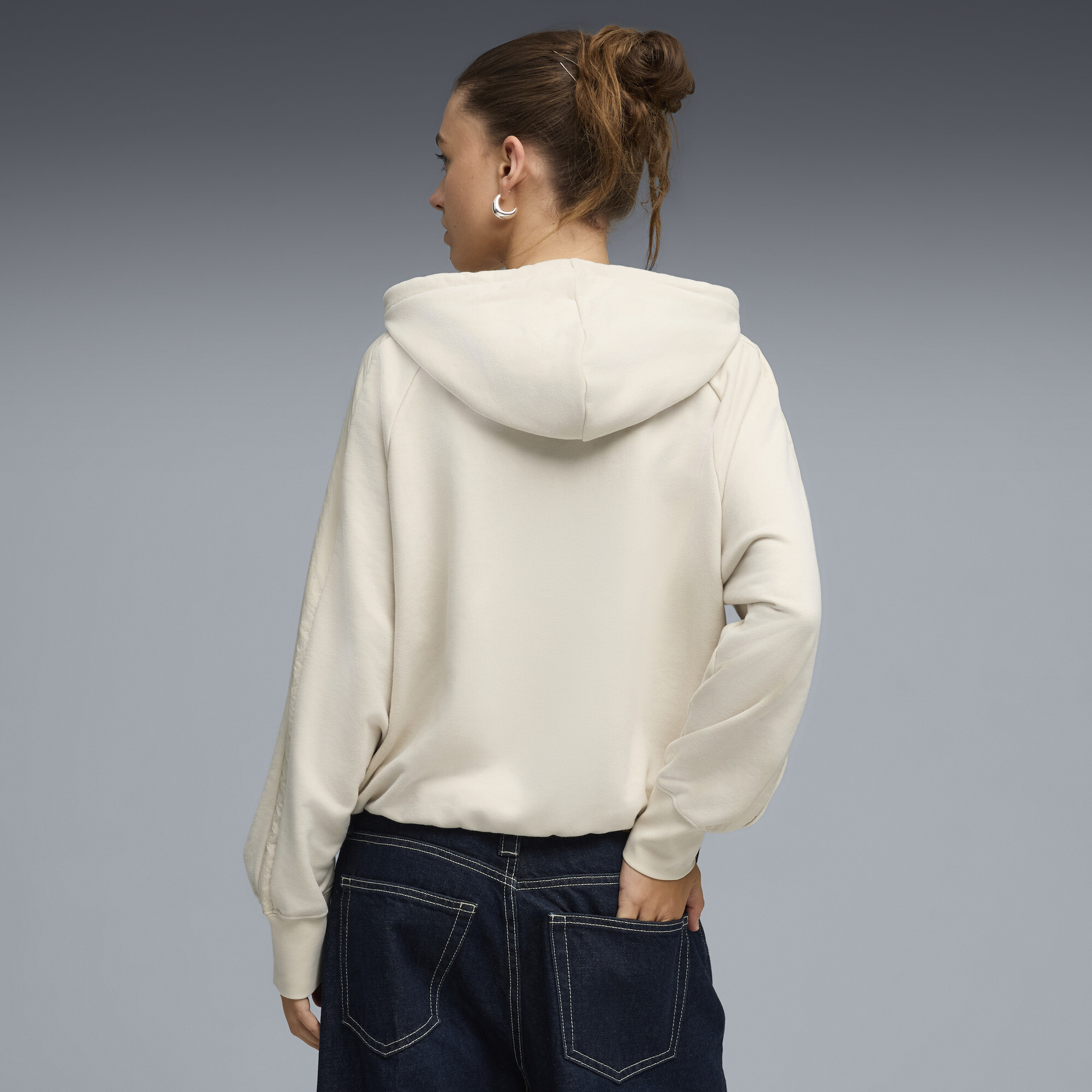 PUMA HER oversized hoodie voor Dames, Maat XS thumbnail 5