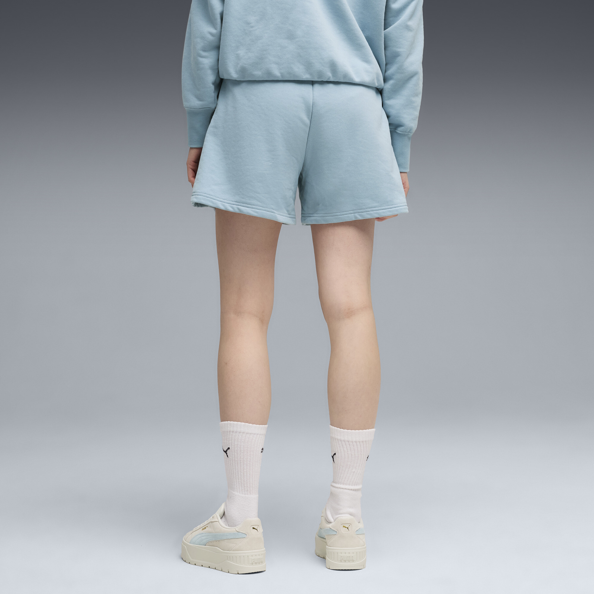 PUMA HER short met hoge taille voor Dames, Maat XL thumbnail 3