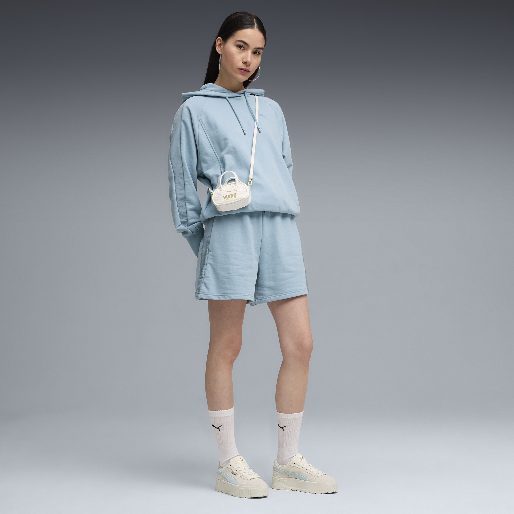 PUMA HER short met hoge taille voor Dames, Maat XL thumbnail 2