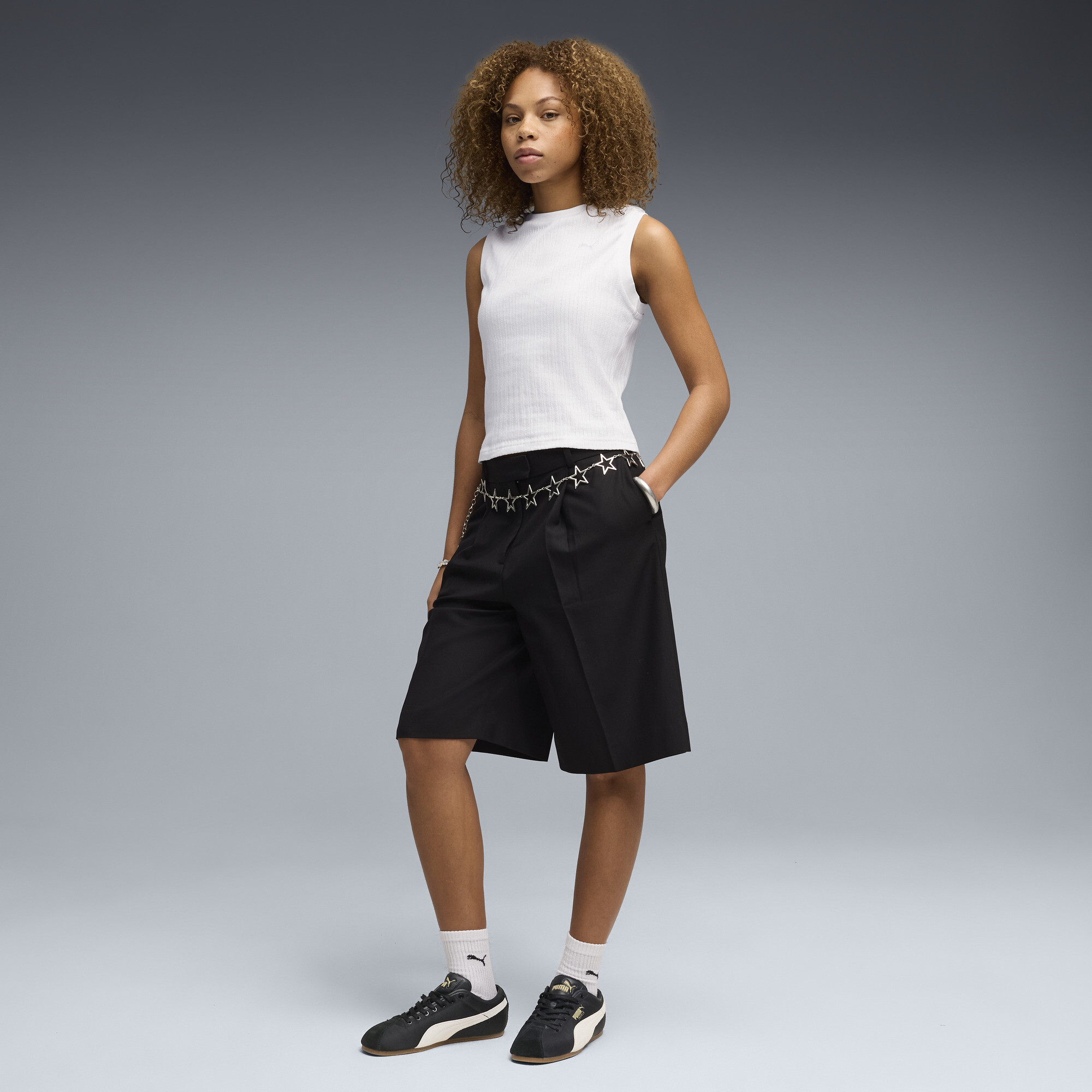 PUMA HER tanktop voor Dames, Wit, Maat XL thumbnail 4