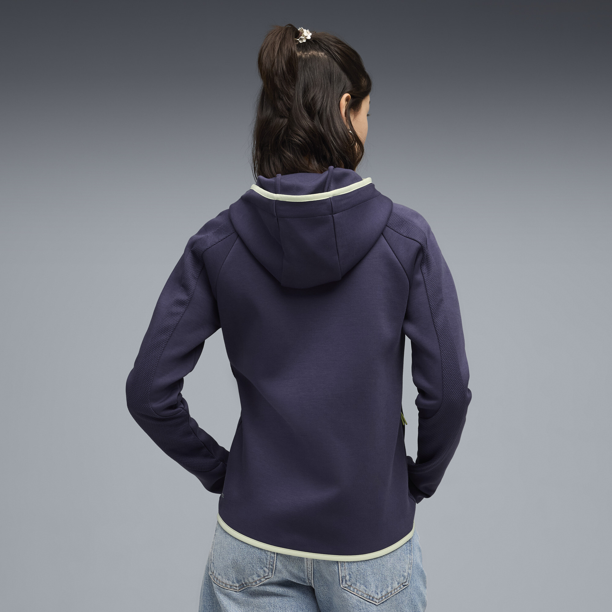 PUMA Evostripe hoodie met rits voor Dames, Maat XL thumbnail 5