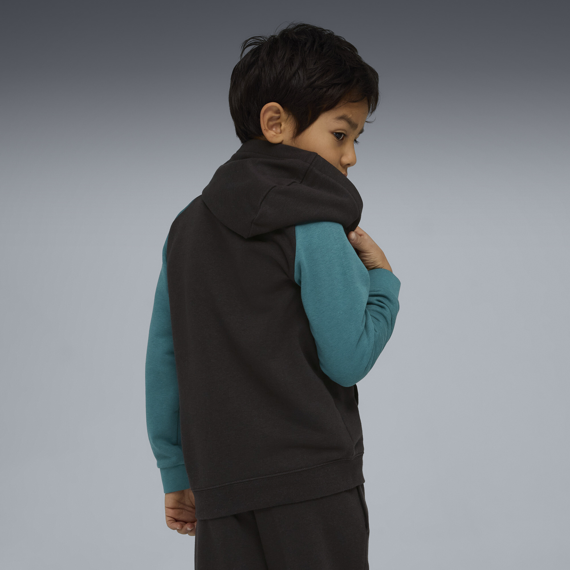 Super PUMA hoodie, Zwart, Maat 6-7Y thumbnail 3
