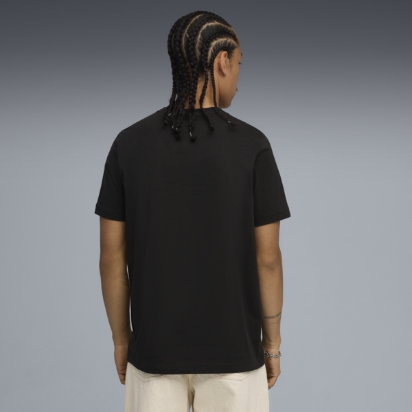 Graphic Photoprint Tee M Men, PUMA Black, large-ZAF