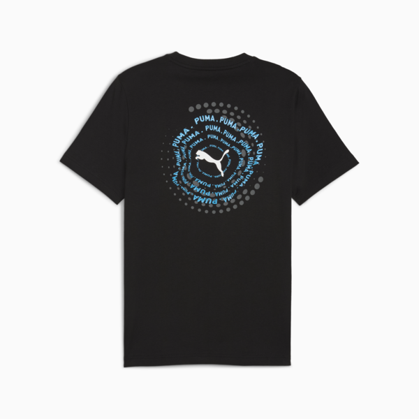 Graphic Tee Men, PUMA Black, large-ZAF
