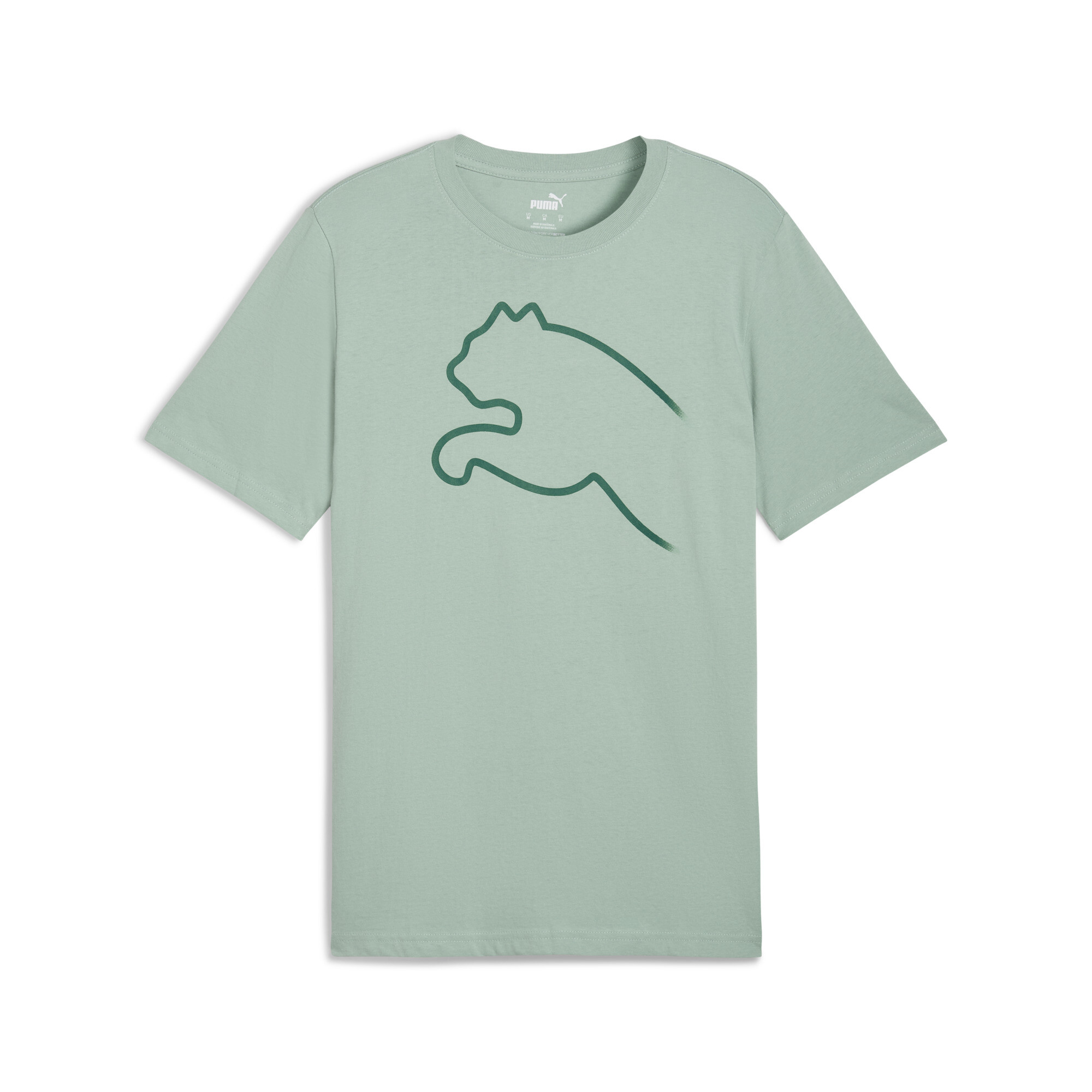 Puma Graphics Gradient Men's T-shirt In Green
