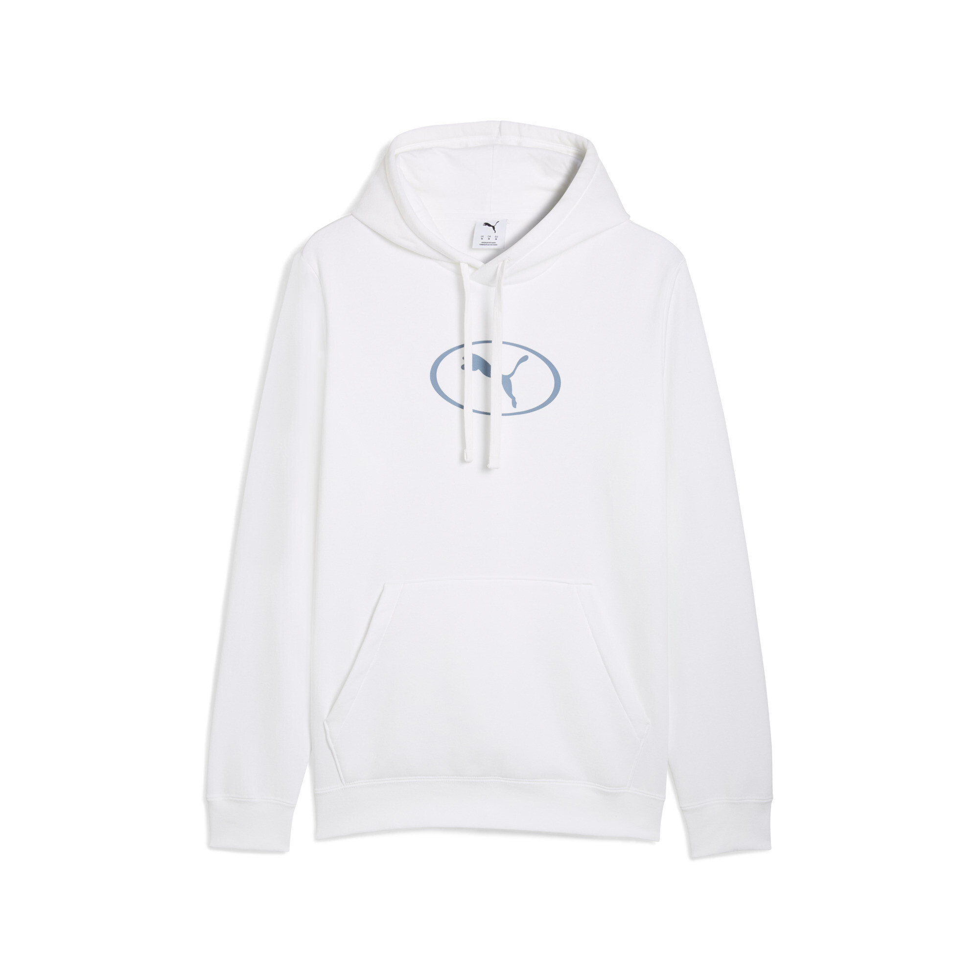Puma Sport Graphic Hoodie Men In White