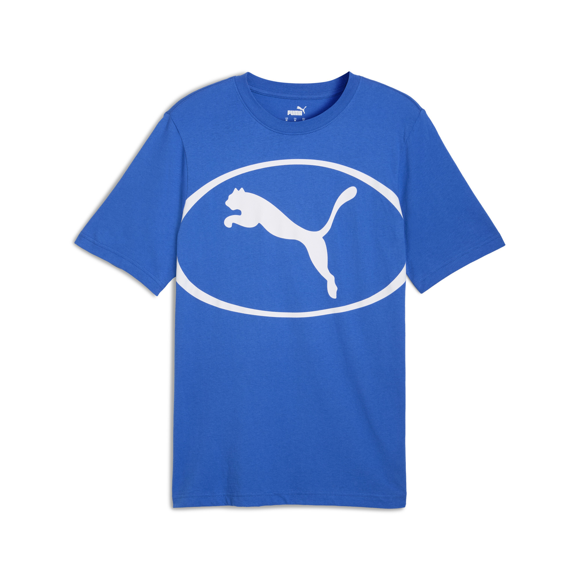 Puma Sport Graphic T-shirt Us Men In Blue
