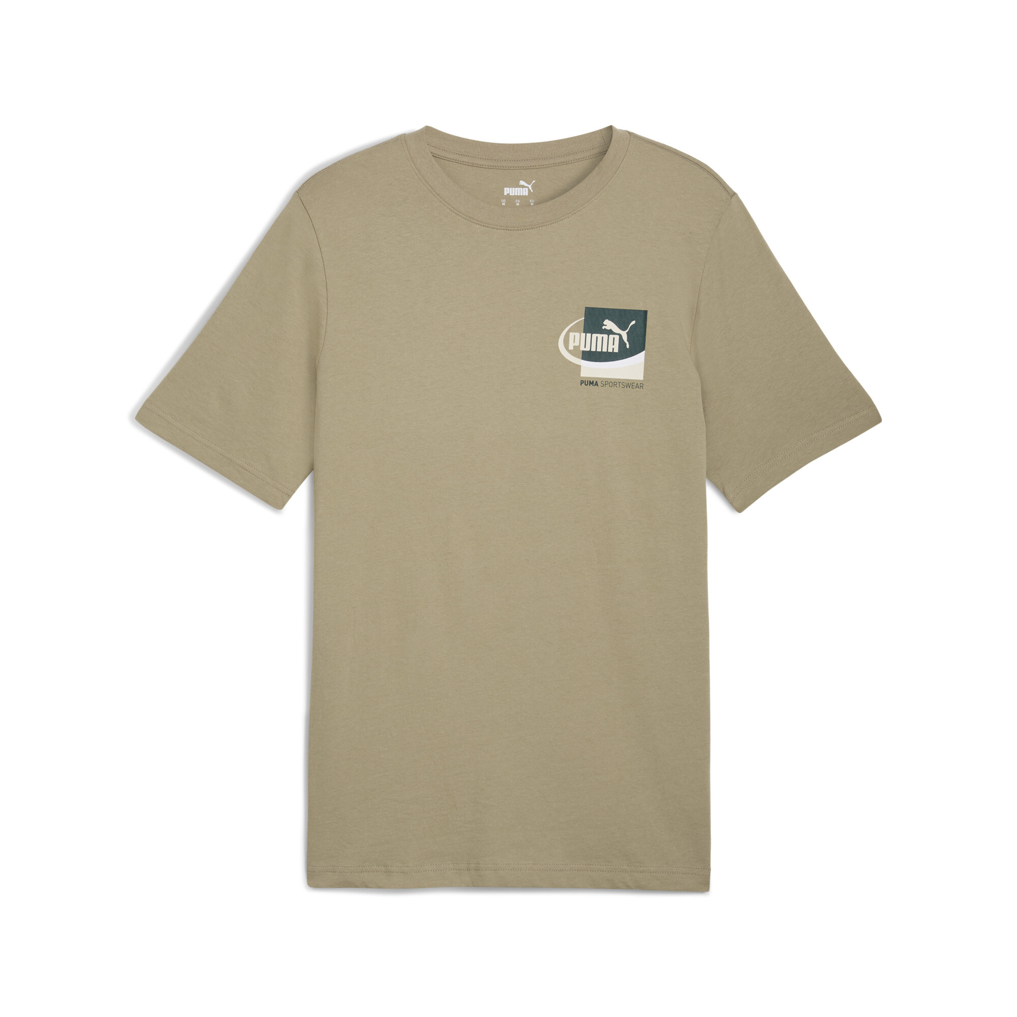 Puma Graphic Small Box T-shirt Us Men In Gray