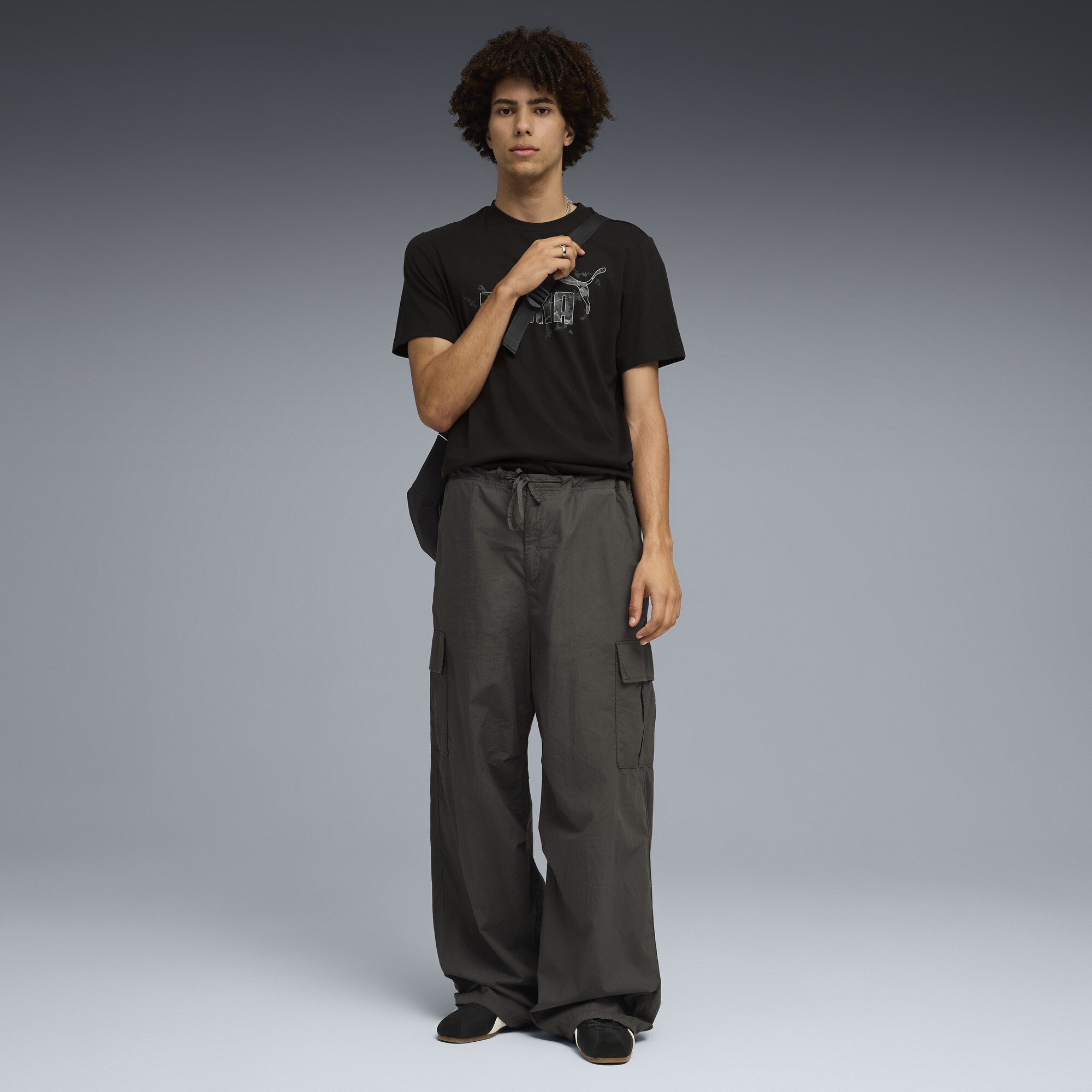 PUMA Camo T-shirt voor Heren, Zwart, Maat XXL thumbnail 4