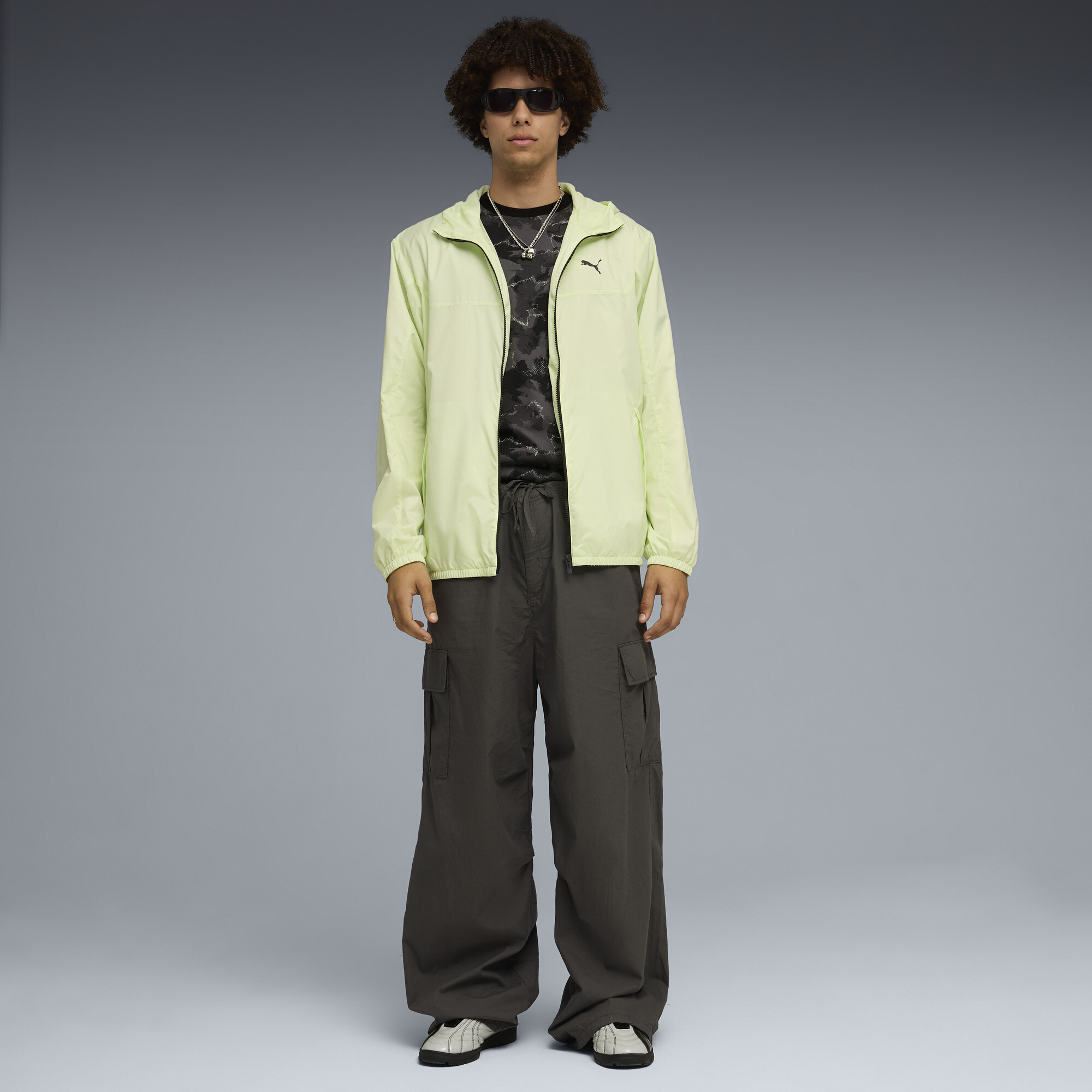 PUMA Camo bedrukt T-shirt voor Heren, Zwart, Maat XXL thumbnail 2