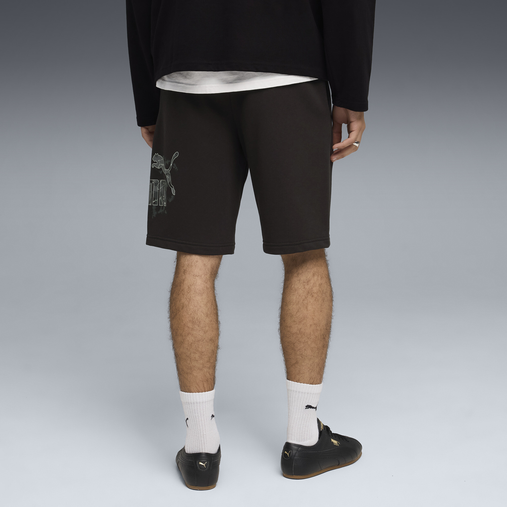 PUMA Camo short voor Heren, Zwart, Maat XXL thumbnail 5