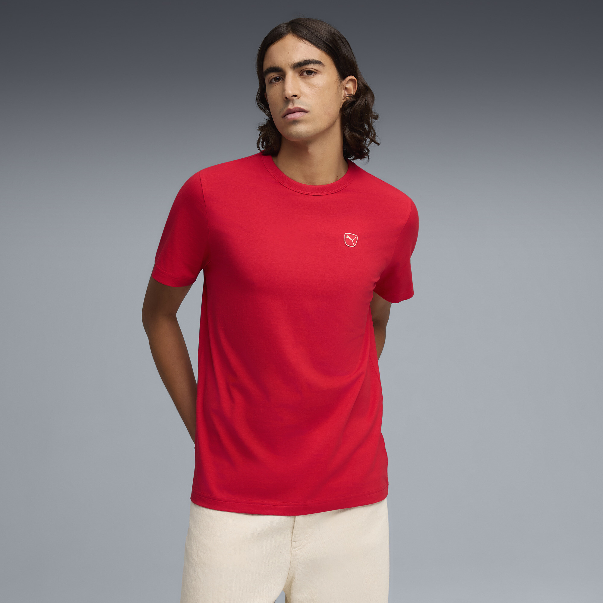 PUMA Essentials Elevated T-shirt voor Heren, Rood, Maat XL thumbnail 4