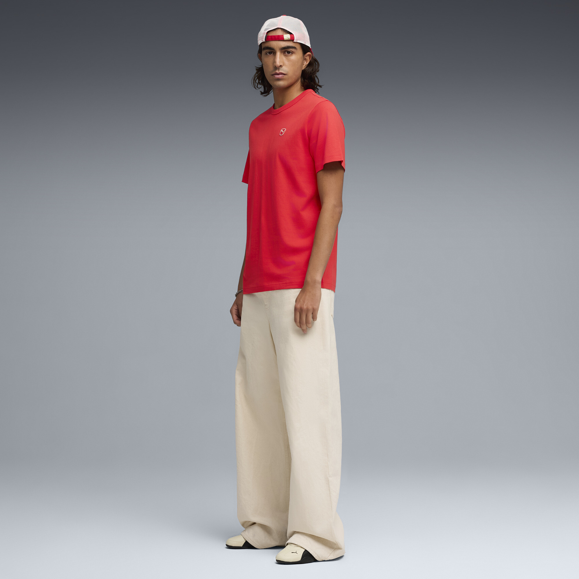 PUMA Essentials Elevated T-shirt voor Heren, Rood, Maat XL thumbnail 2