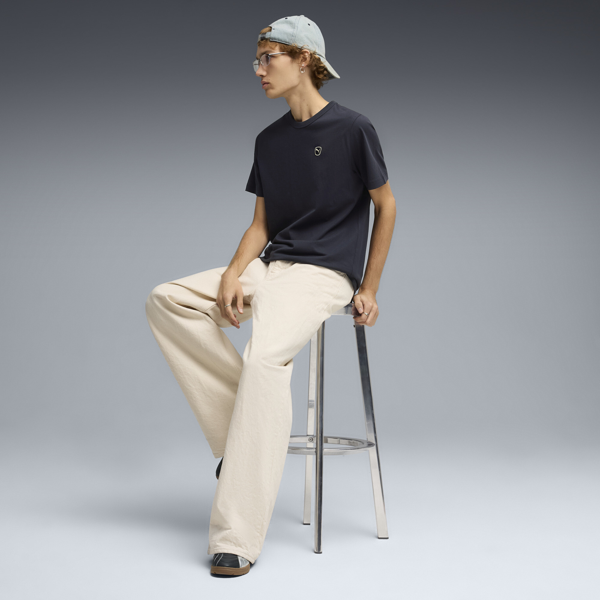 PUMA Essentials Elevated T-shirt voor Heren, Blauw, Maat 4XL thumbnail 2