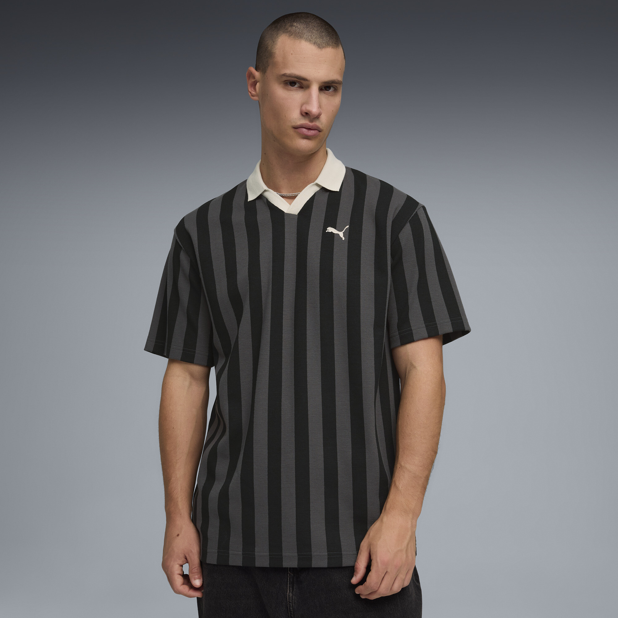 Поло PUMA Class Relaxed Pinnacle Polo Men | Цвет: Черный | Puma