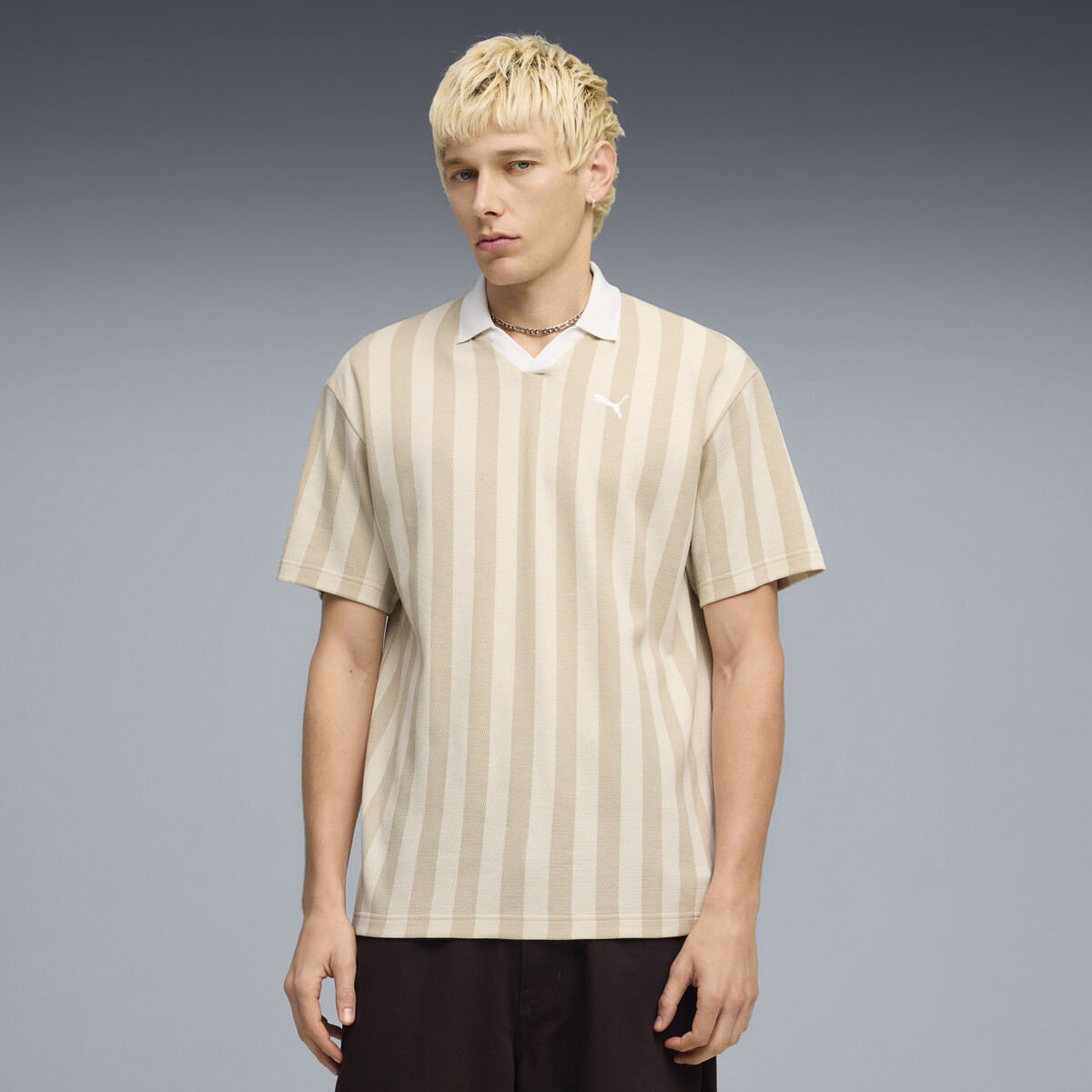 PUMA Class Relaxed Pinnacle Polo Men in Alpine Snow, XS
