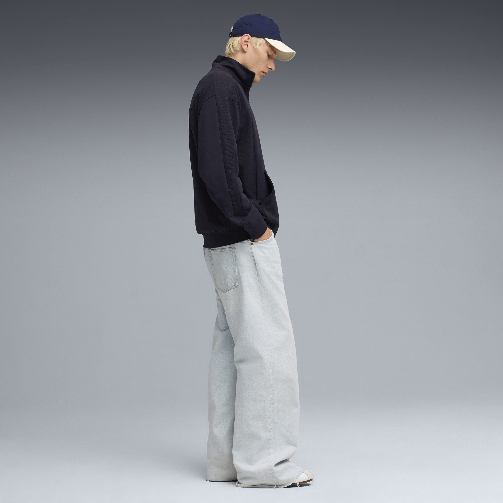 PUMA Class Relaxed Pinnacle trainingsjack voor Heren, Blauw, Maat XXL thumbnail 4