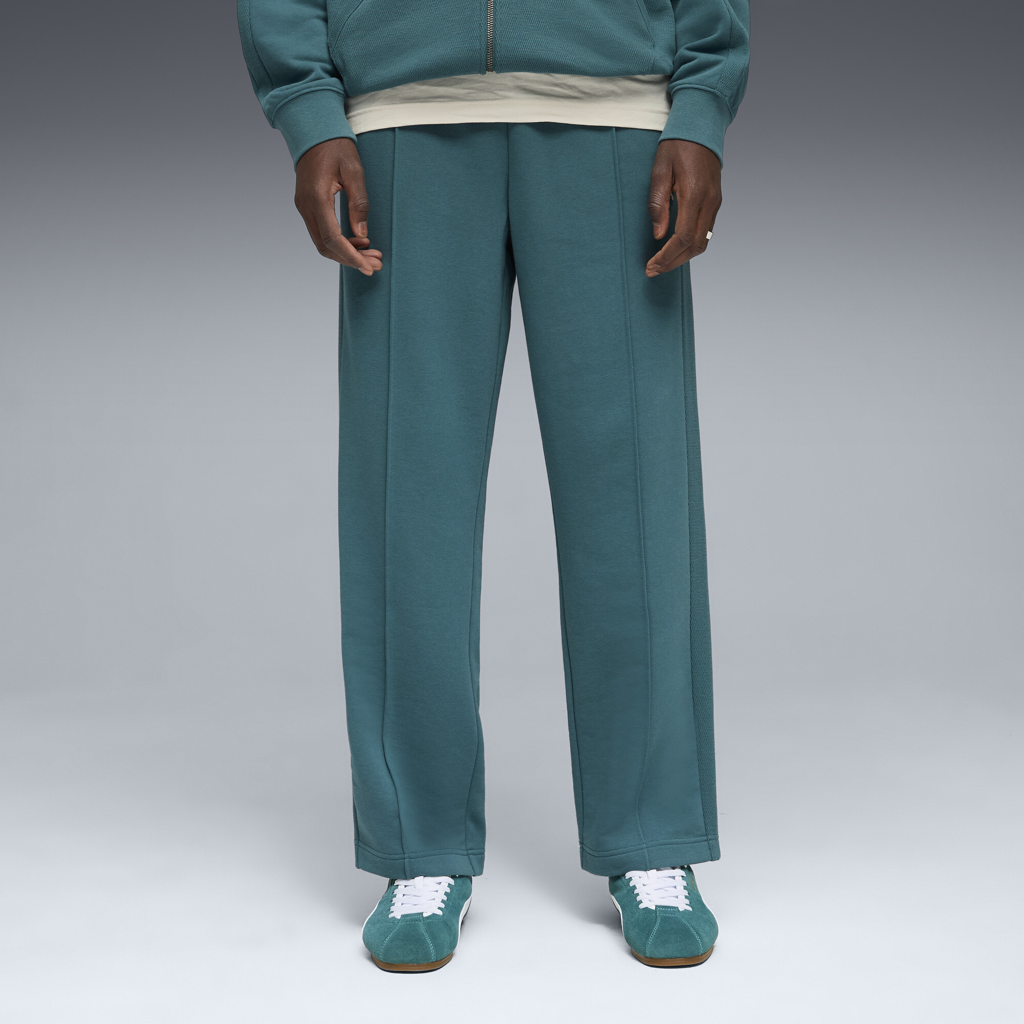 PUMA Class Men's Relaxed Track Pants in Green, Size XXL