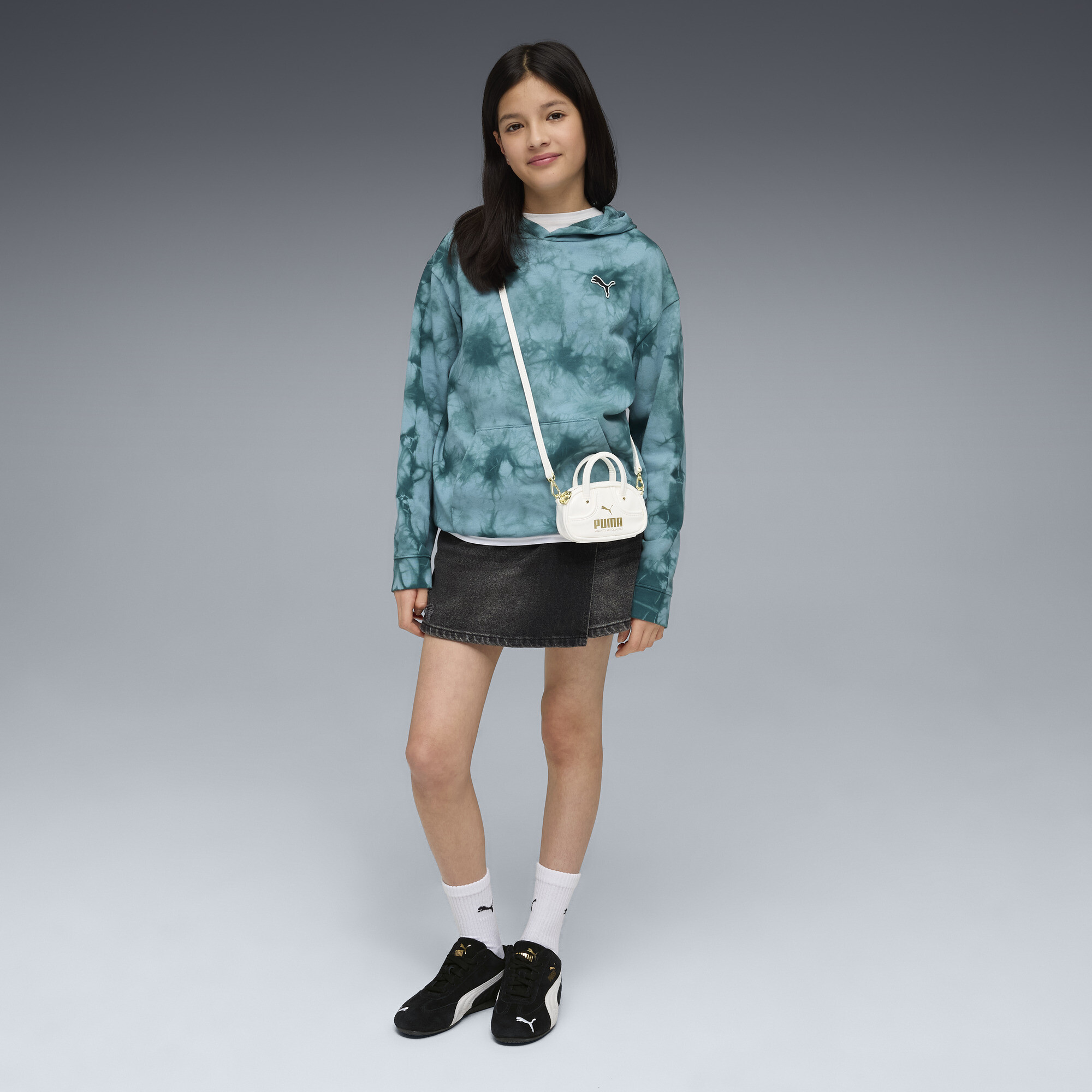 PUMA Essentials relaxte tie-dye hoodie, Maat 11-12Y thumbnail 3