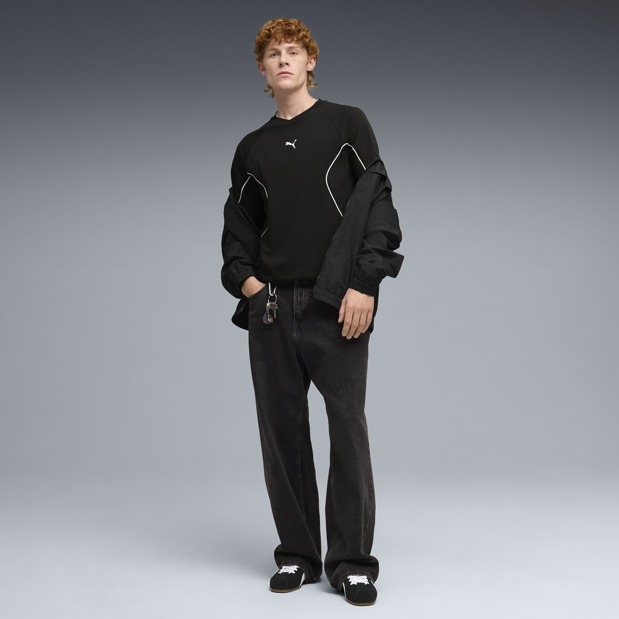 PUMA Sport T-shirt voor Heren, Zwart, Maat XXL thumbnail 4