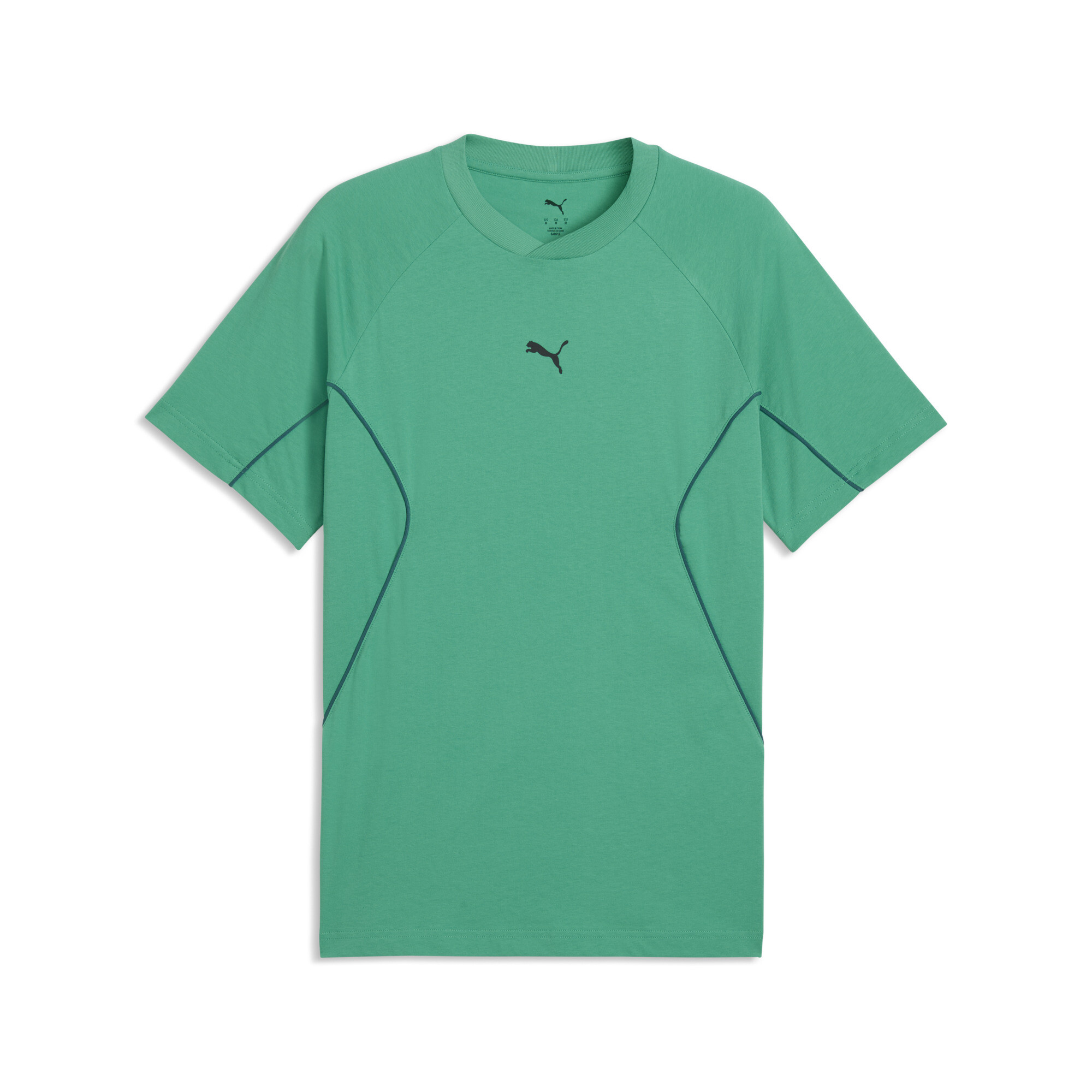 PUMA Sport T-shirt voor Heren, Groen, Maat S