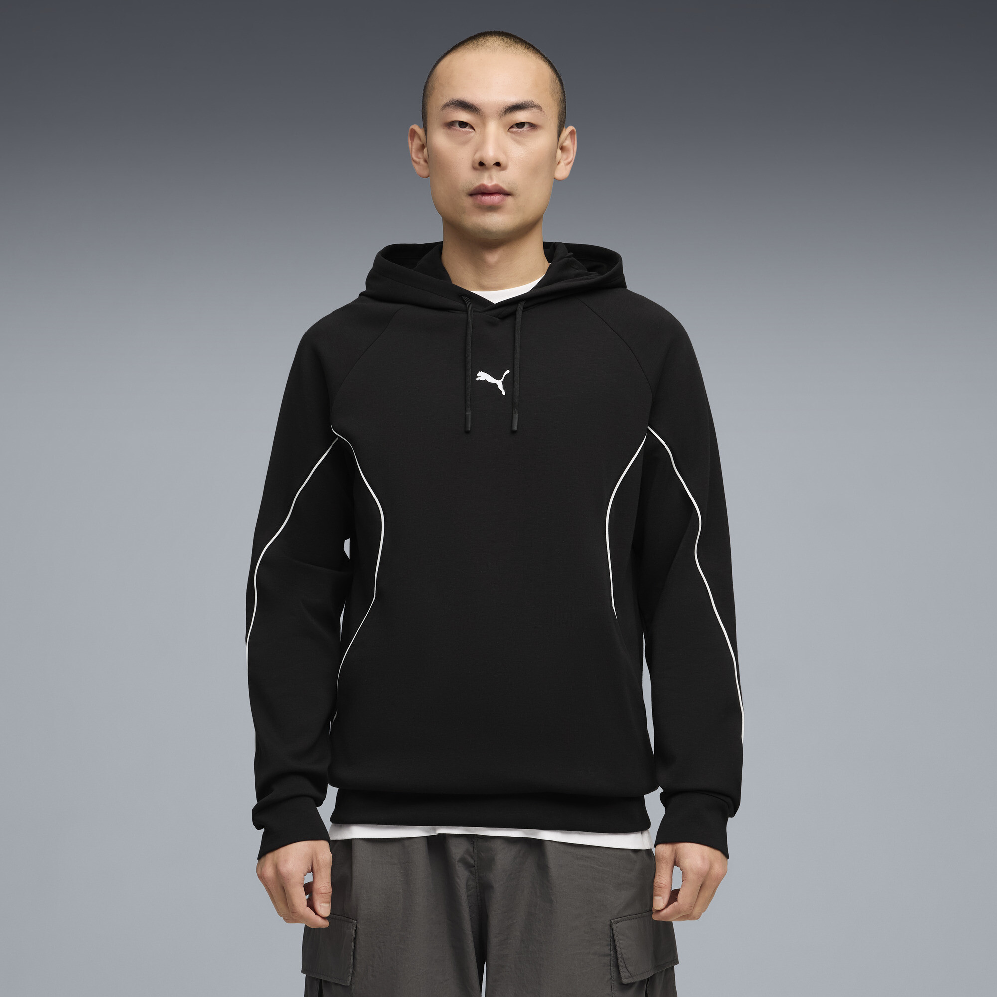 PUMA Sport hoodie voor Heren, Zwart, Maat M