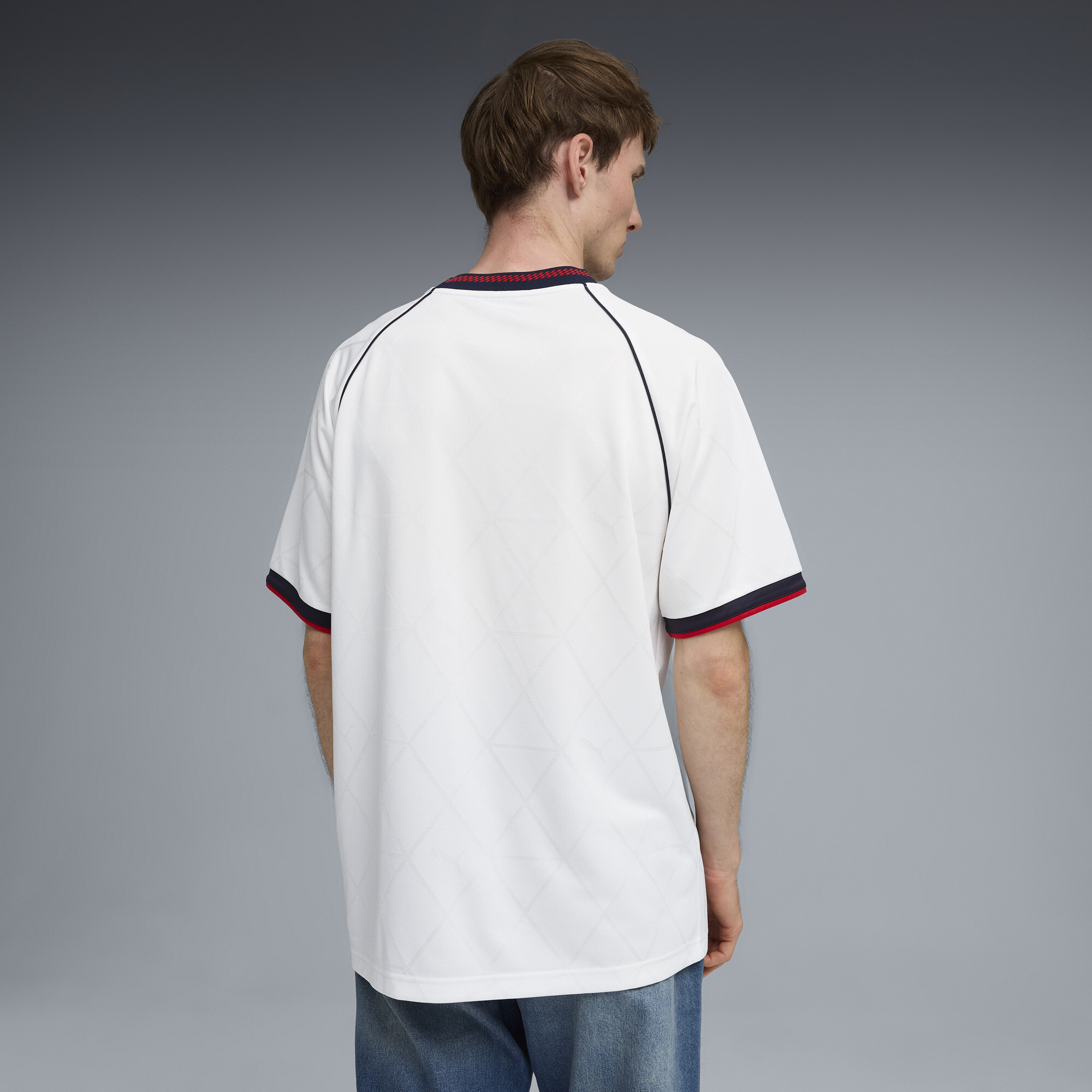 PUMA Sport Pinnacle voetbalshirt voor Heren, Wit, Maat XL thumbnail 5