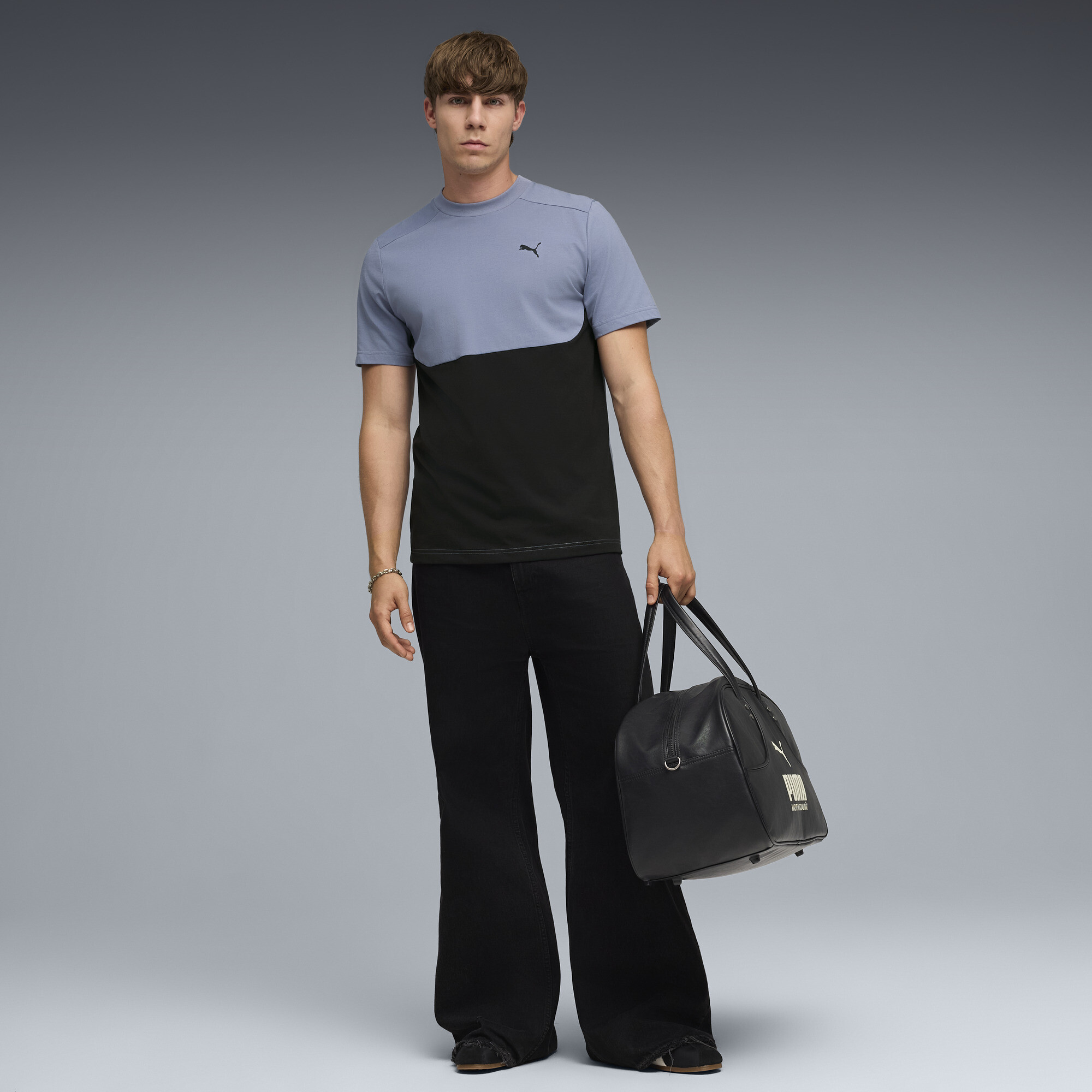 PUMATECH T-shirt voor Heren, Grijs, Maat S thumbnail 4