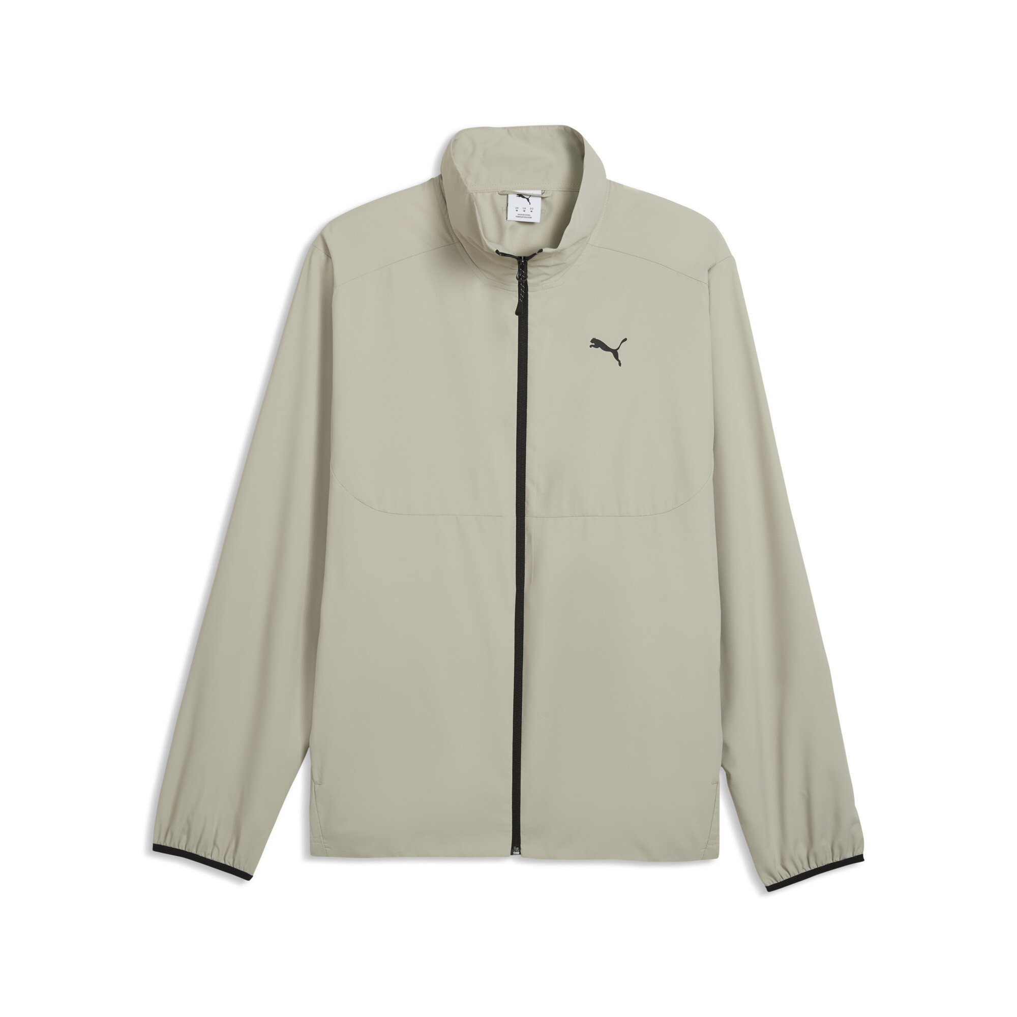 Олимпийка PUMATECH Woven Track Jacket Men | Цвет: Бежевый | Pebble