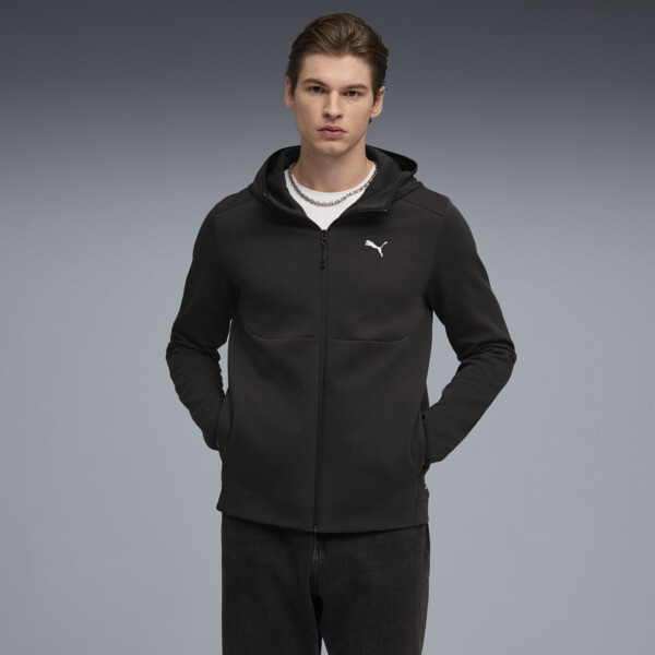 Campera con capucha PUMATECH para Hombre En Negro