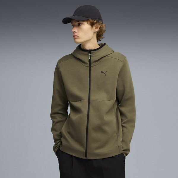 Campera con capucha PUMATECH para Hombre En Loden Verde