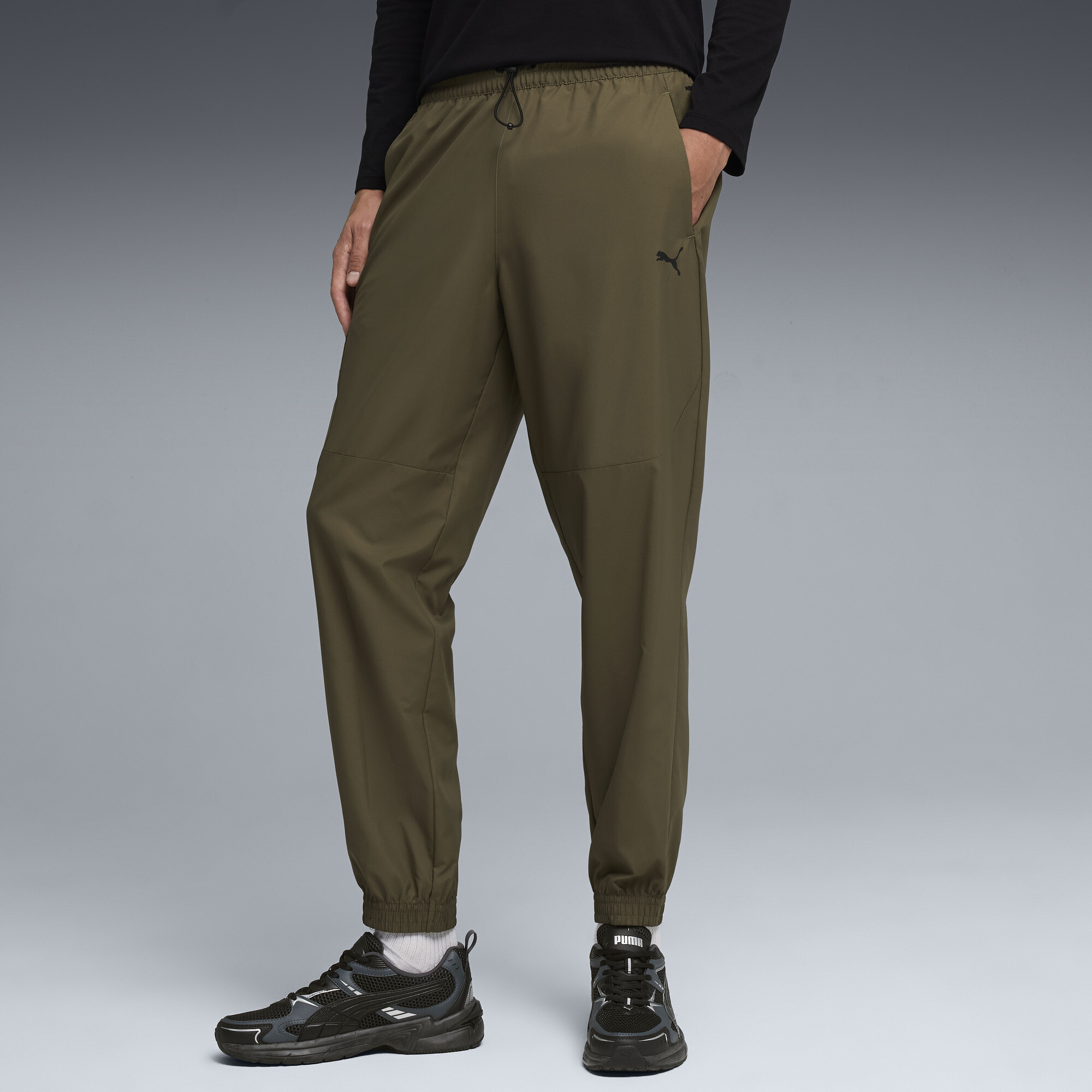 Штаны PUMATECH Woven Cargo Pants Men | Цвет: Зеленый | Loden Green