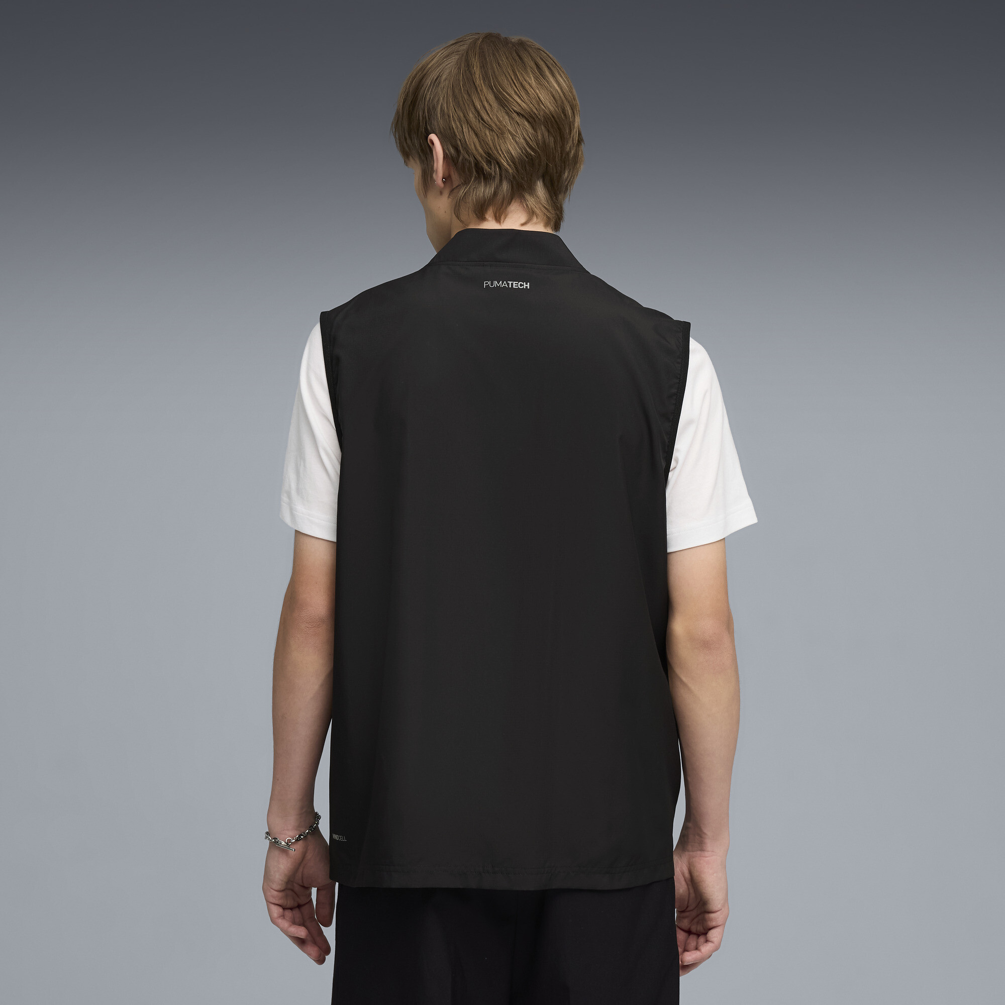 PUMATECH geweven bodywarmer voor Heren, Zwart, Maat M thumbnail 6