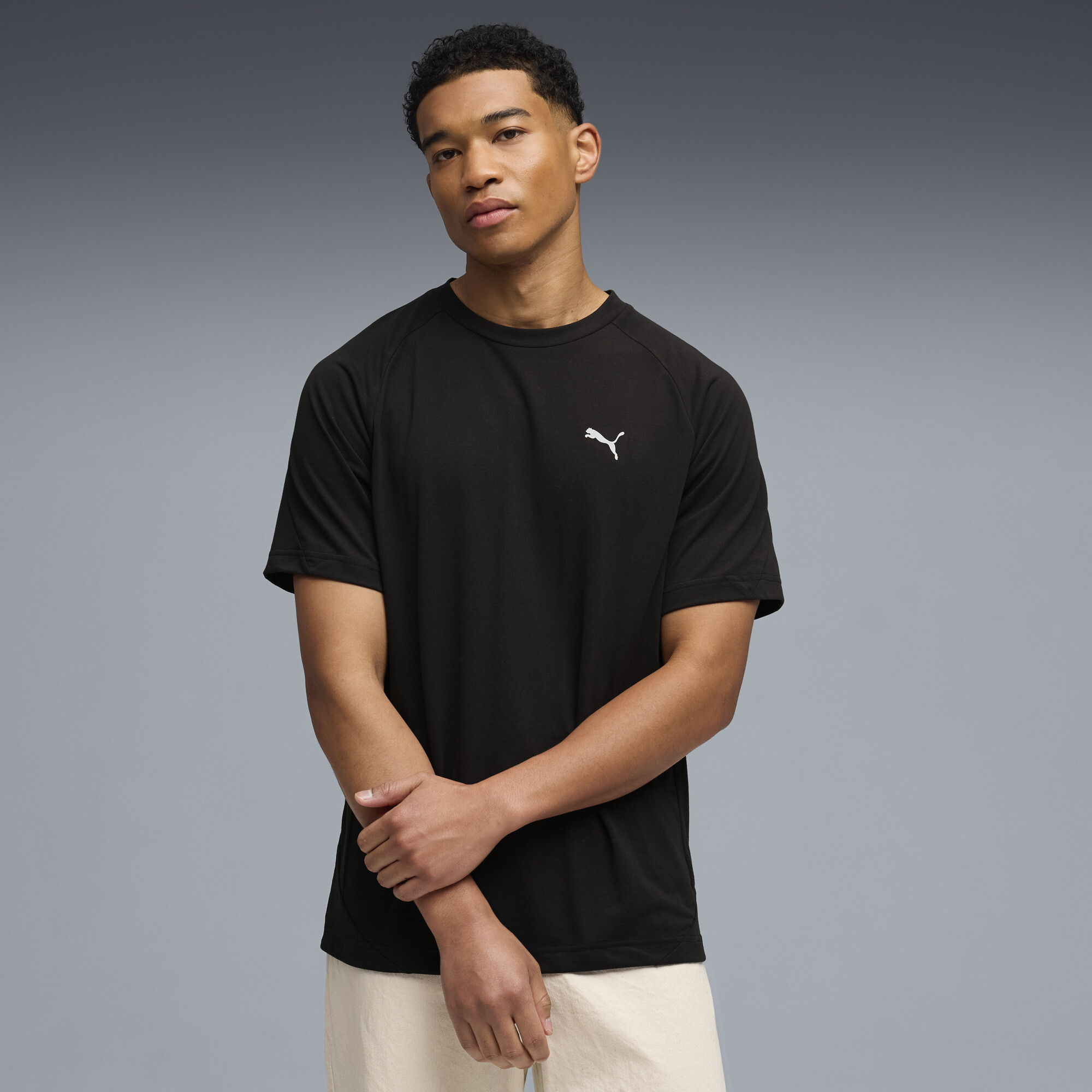 PUMA Evostripe T-shirt voor Heren, Zwart, Maat XXL