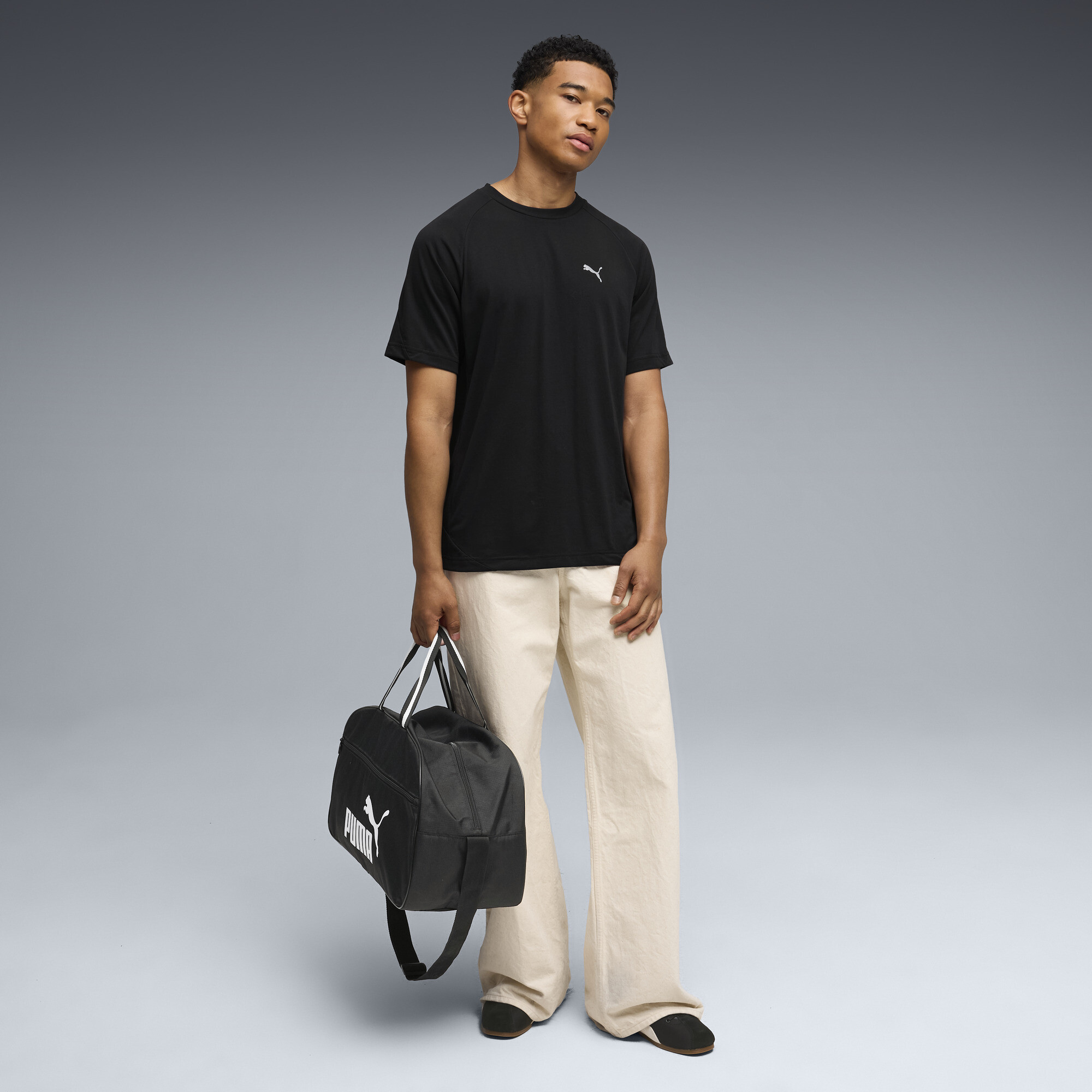 PUMA Evostripe T-shirt voor Heren, Zwart, Maat XXL thumbnail 4