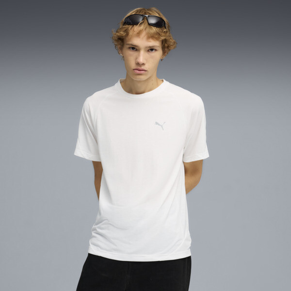 Remera PUMA Evostripe para Hombre En Blanco