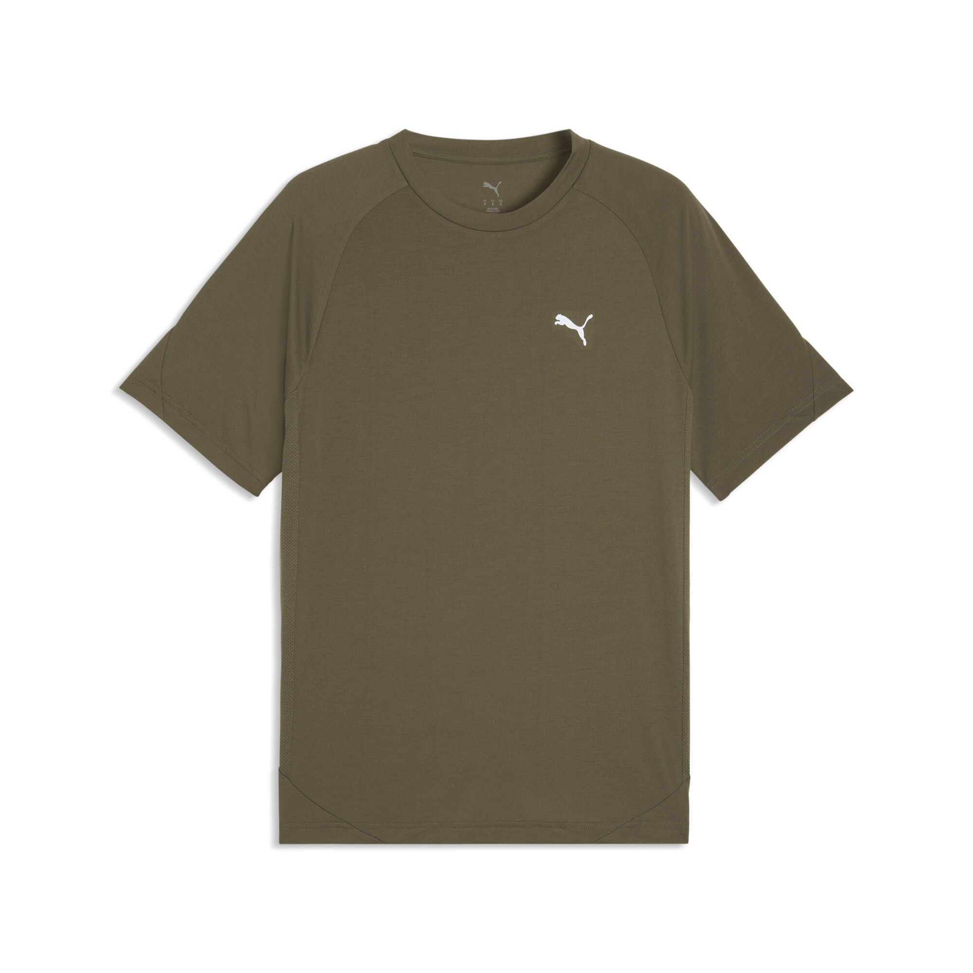 PUMA Evostripe T-shirt voor Heren, Groen, Maat XXL thumbnail 3
