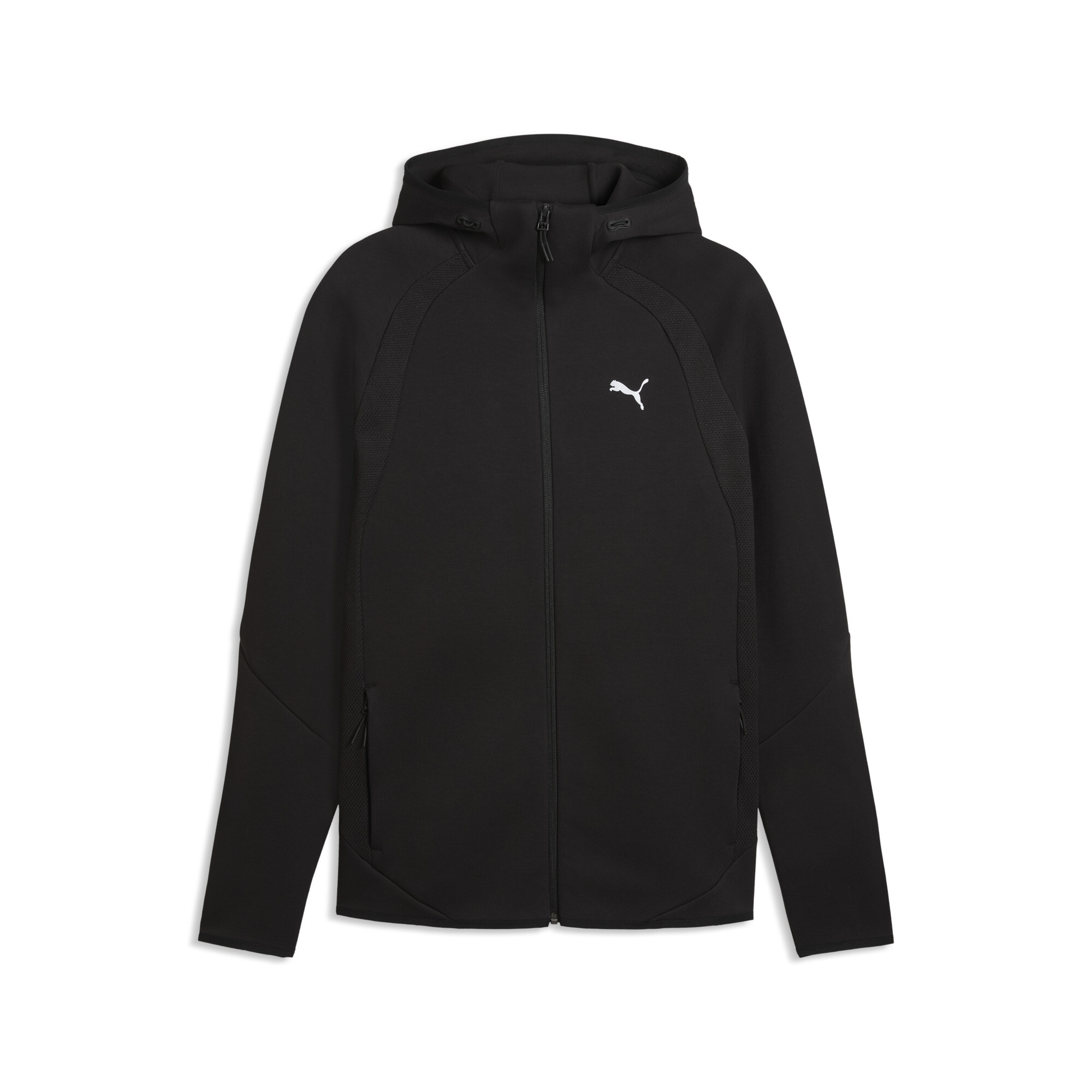 PUMA Evostripe hoodie met rits voor Heren, Zwart, Maat XS thumbnail 3